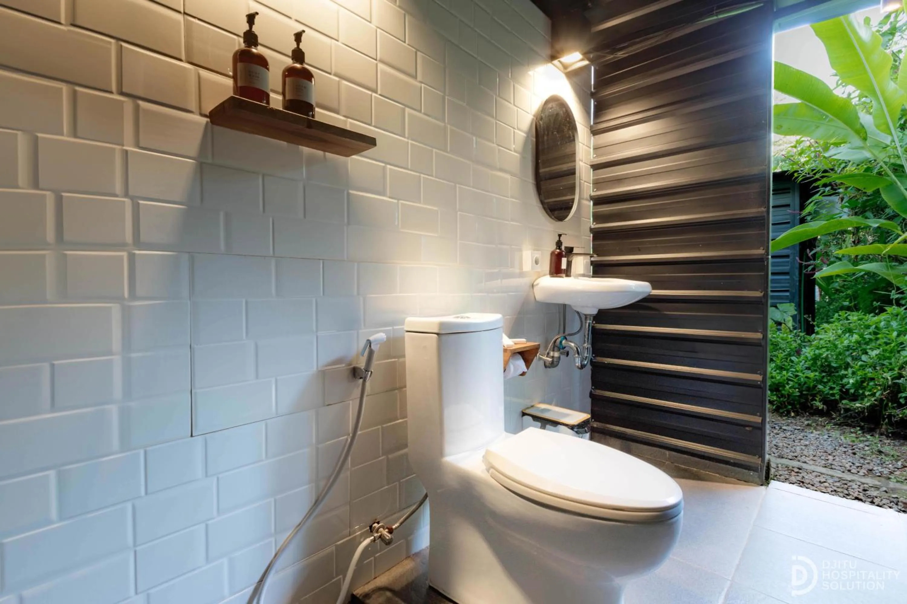 Bathroom in Green Lava Lake View Glamping Bedugul By IHM