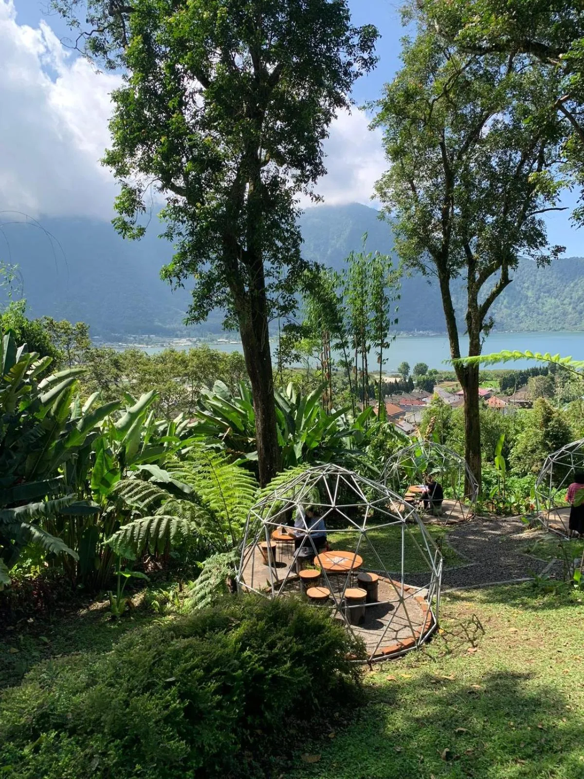 Garden in Green Lava Lake View Glamping Bedugul By IHM