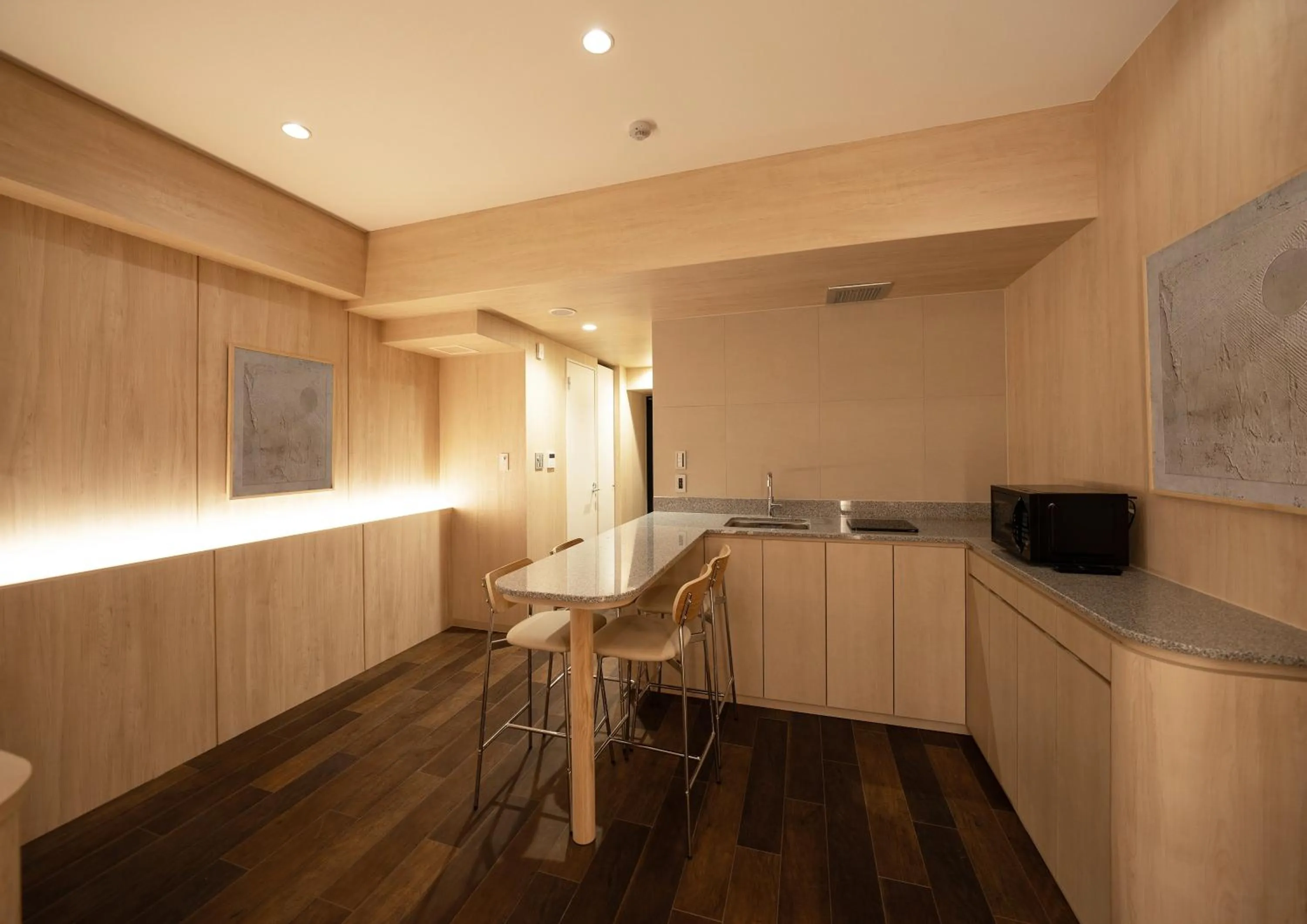 kitchen in UH Suite Namba Station