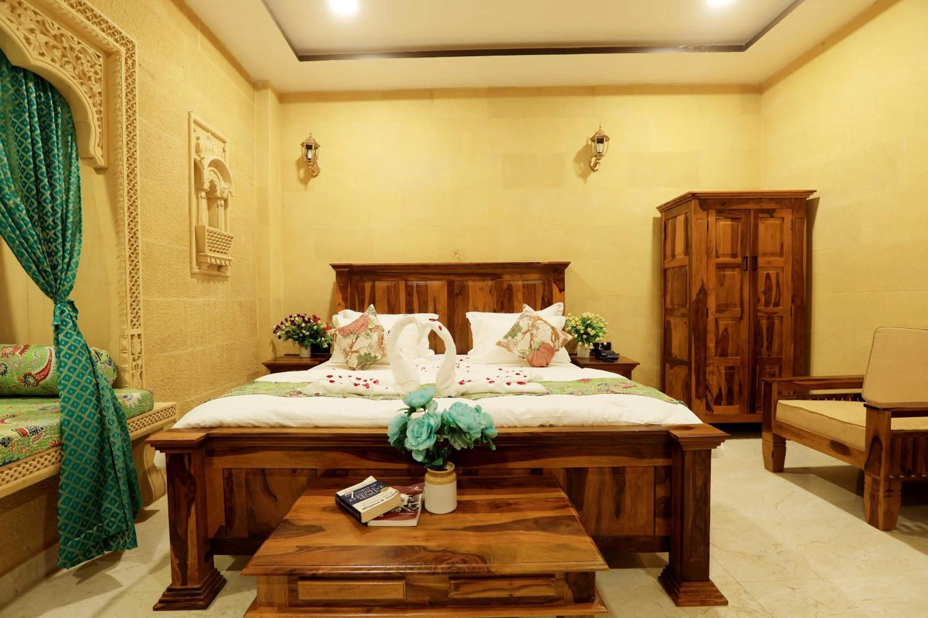 Bed in Hotel Golden Signature