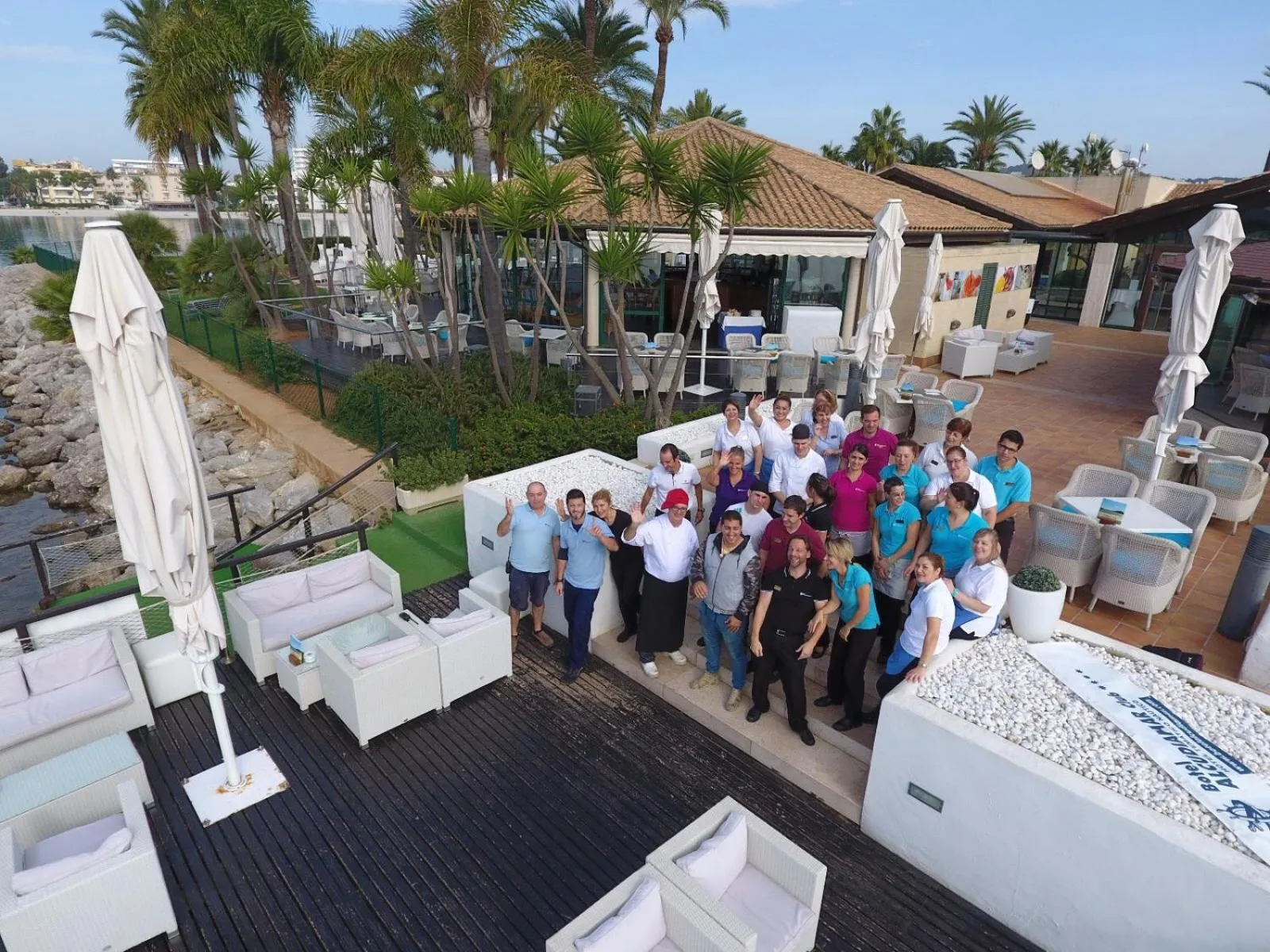 Staff in Botel Alcudiamar - Alojamiento para Navegantes