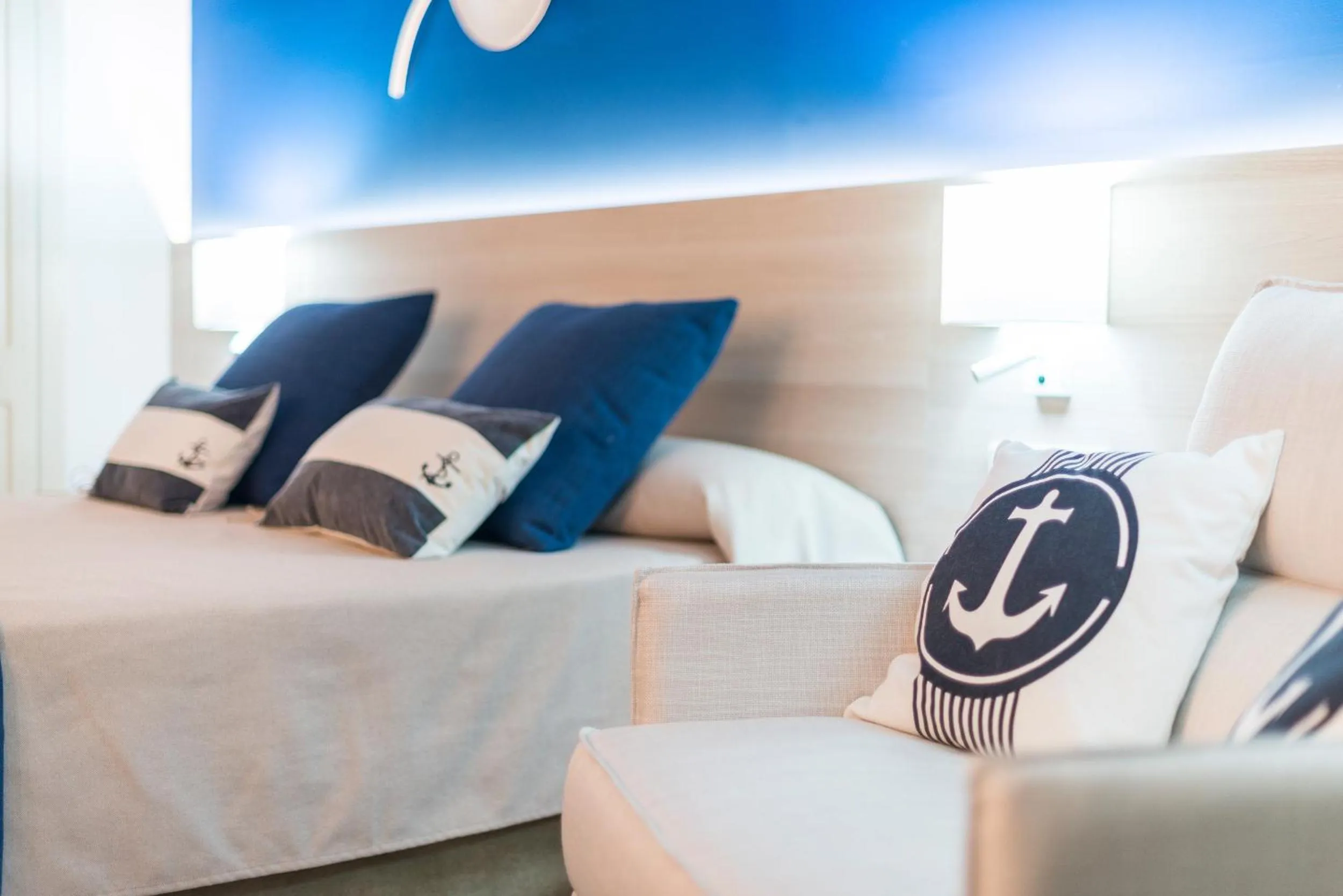 Decorative detail in Botel Alcudiamar - Alojamiento para Navegantes