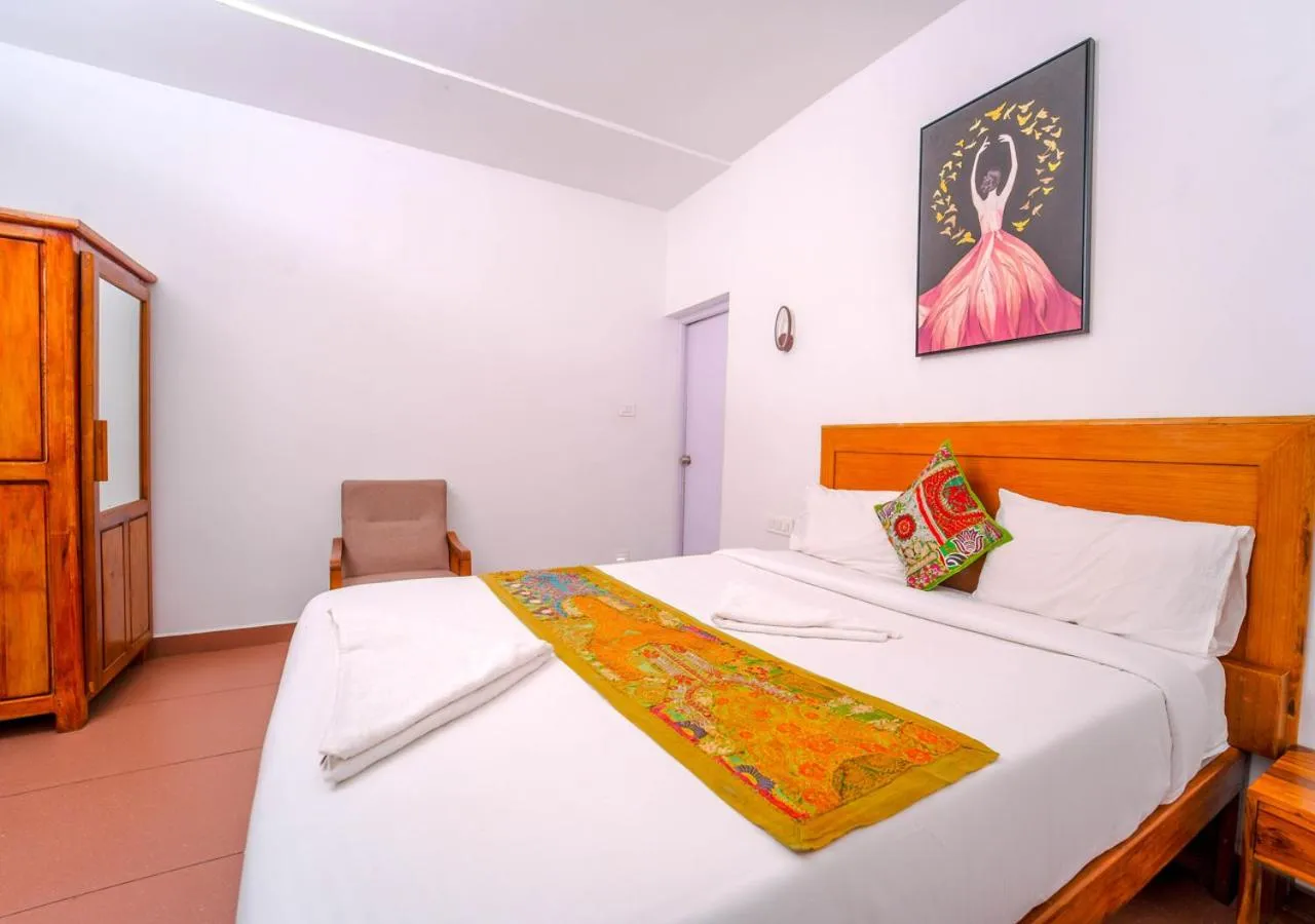 Bed in Silent Retreat Ooty Pool Resort by VOYE HOMES