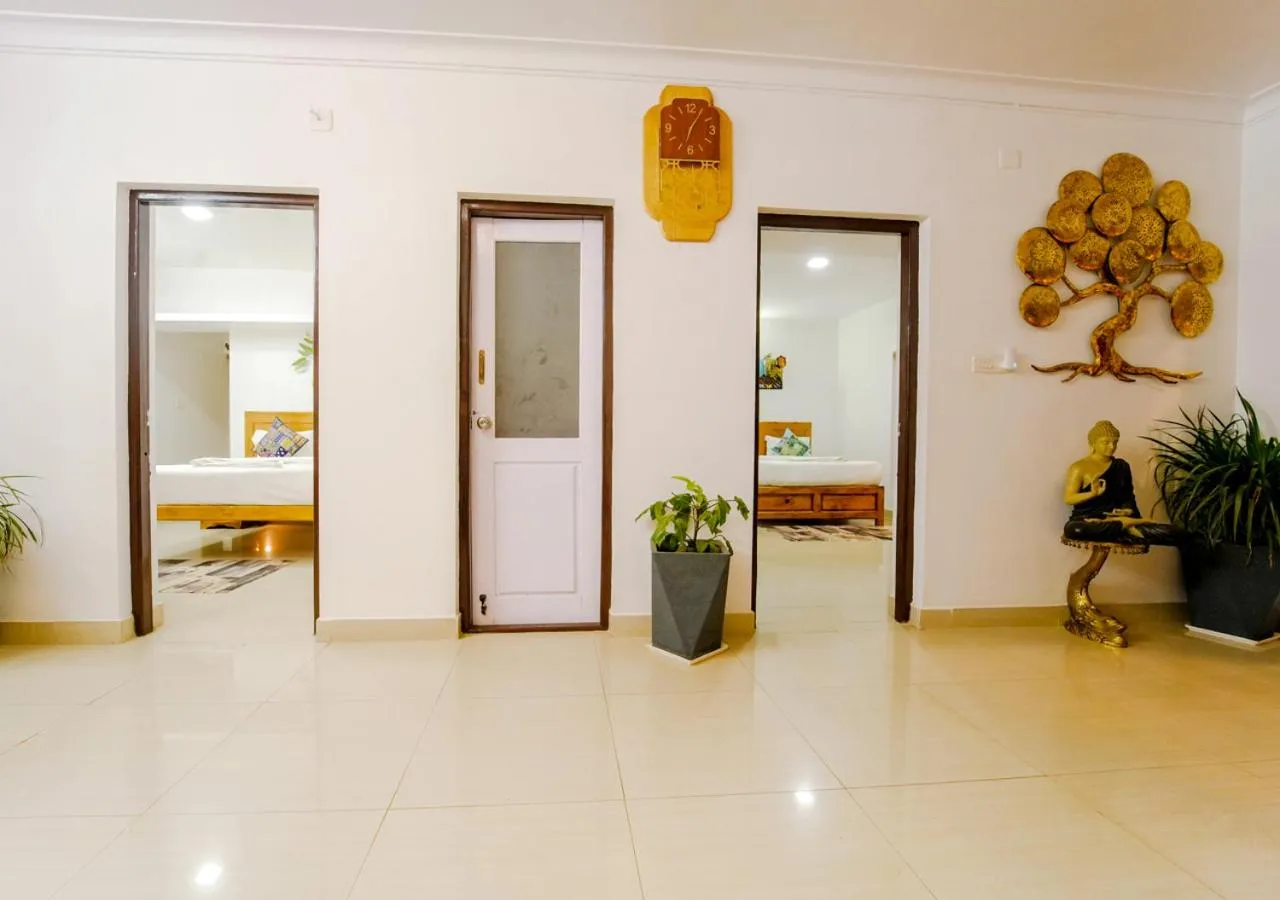 Living room in Silent Retreat Ooty Pool Resort by VOYE HOMES