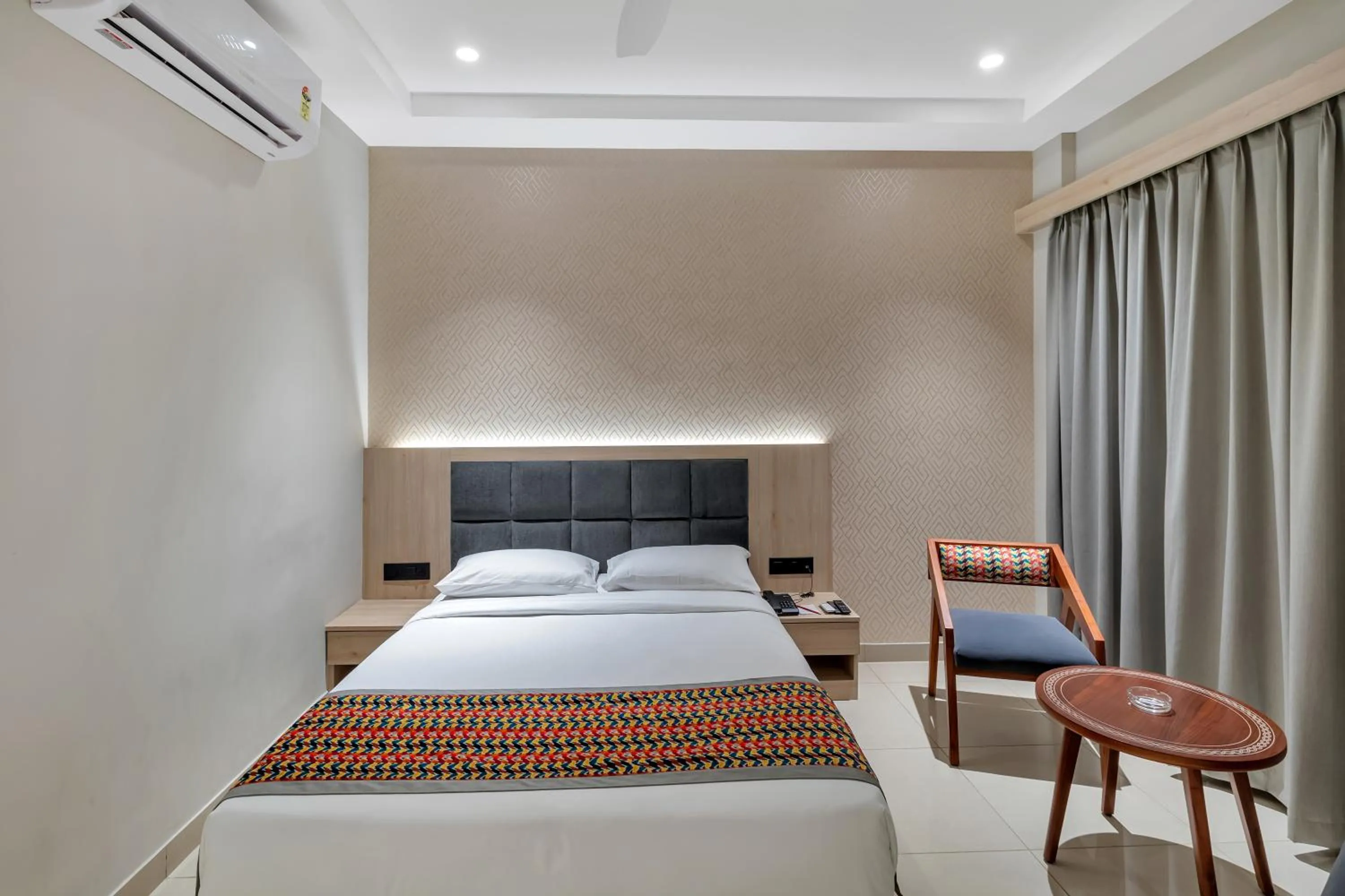 Bed in The Citi Residenci Hotel, Banskopa