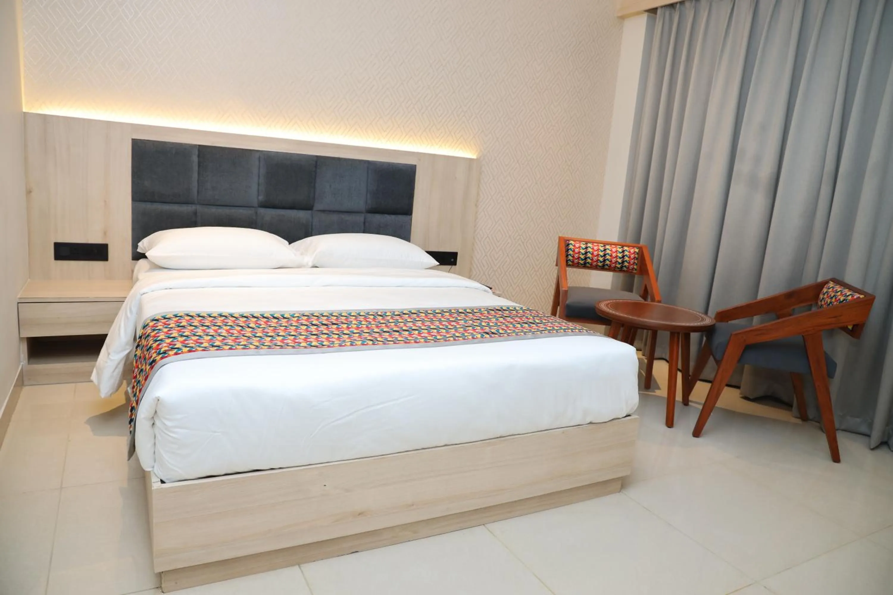 Bedroom, Bed in The Citi Residenci Hotel, Banskopa