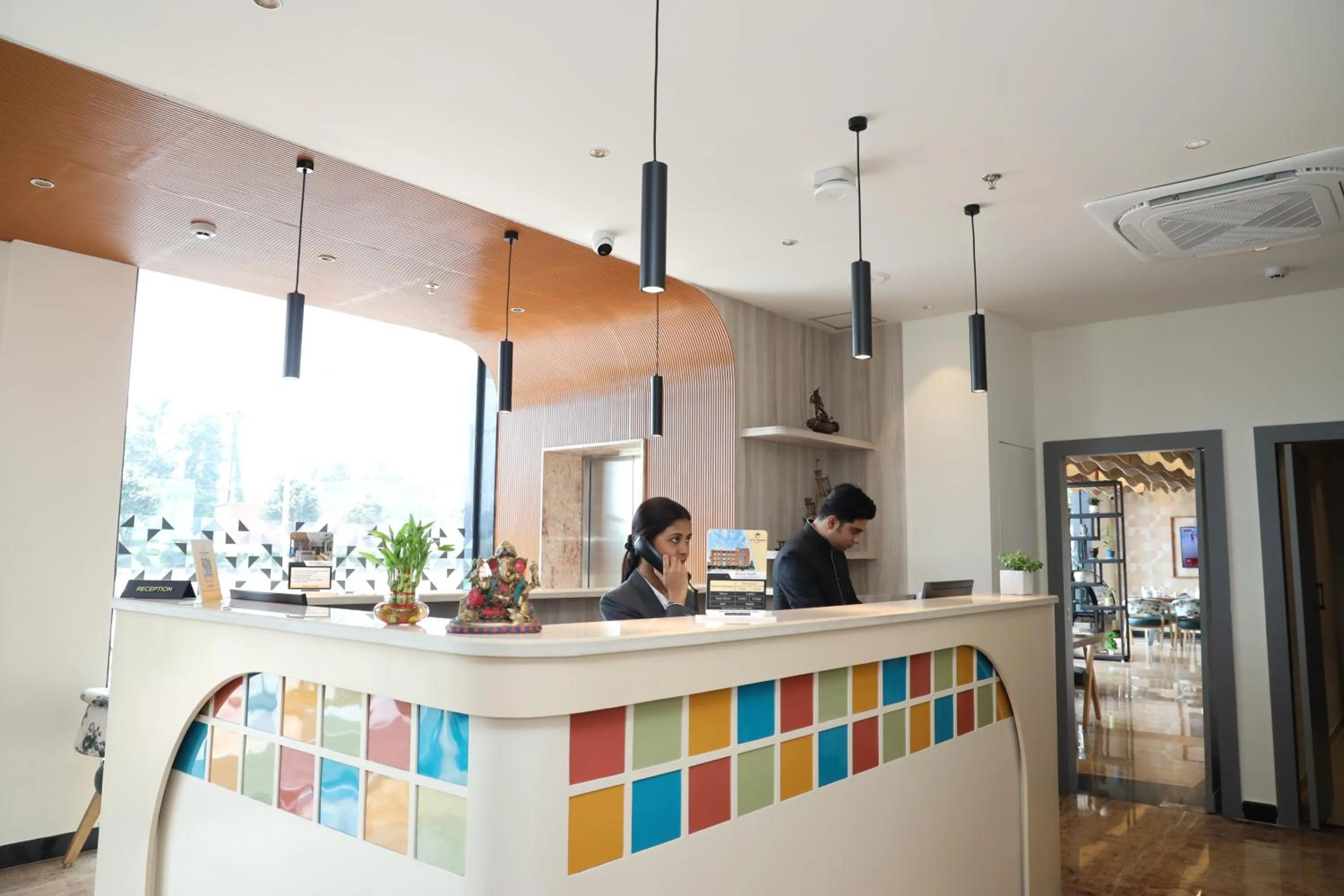 Lobby or reception in The Citi Residenci Hotel, Banskopa