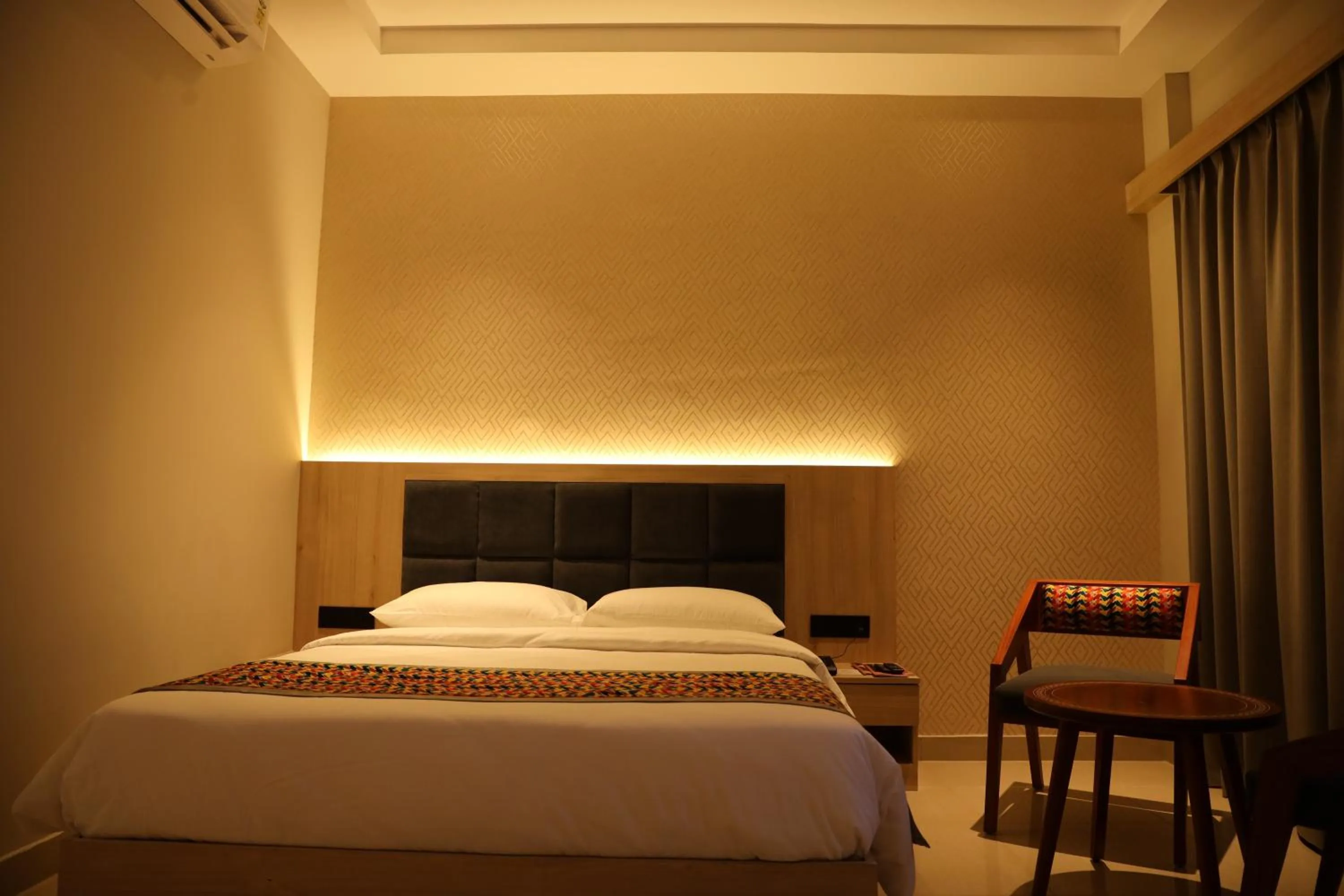 Bed in The Citi Residenci Hotel, Banskopa