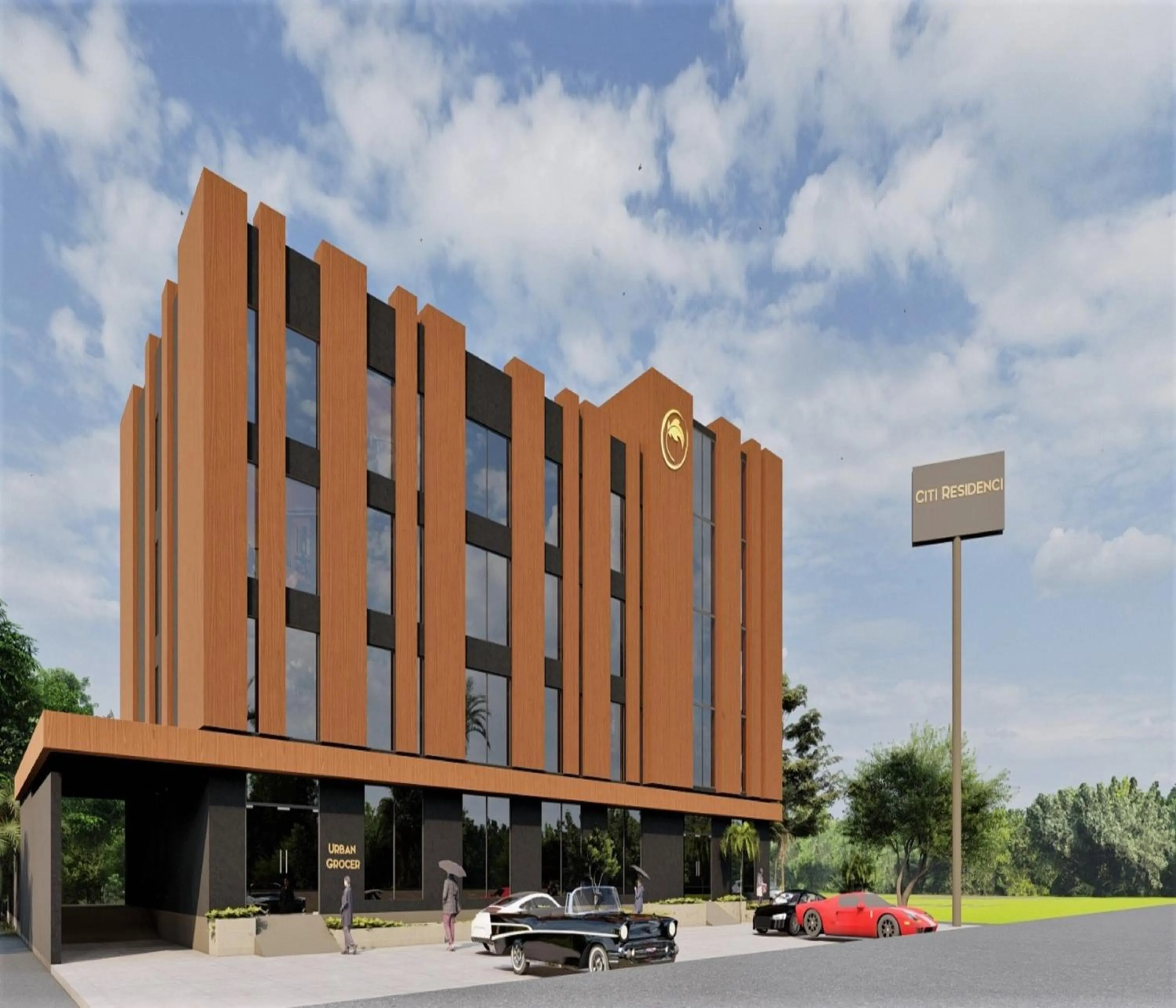 Property building in The Citi Residenci Hotel, Banskopa