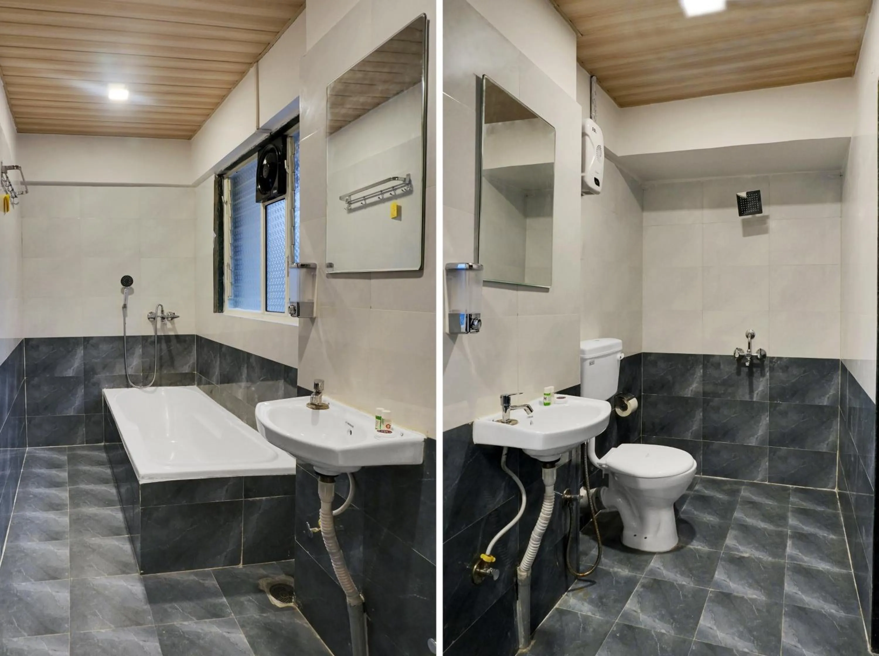 Shower in Hotel Orchard Park