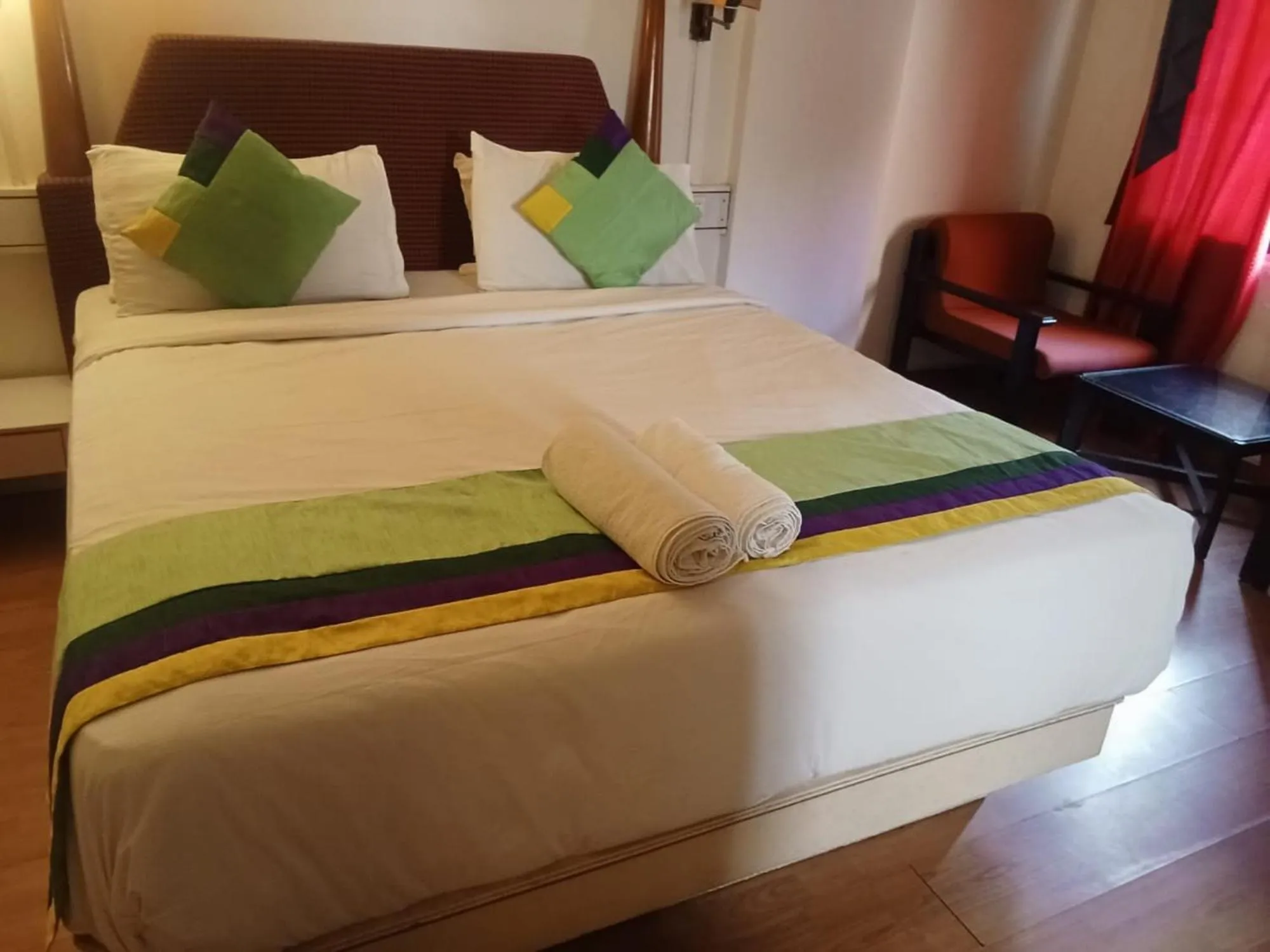 Bed in Hotel Crown