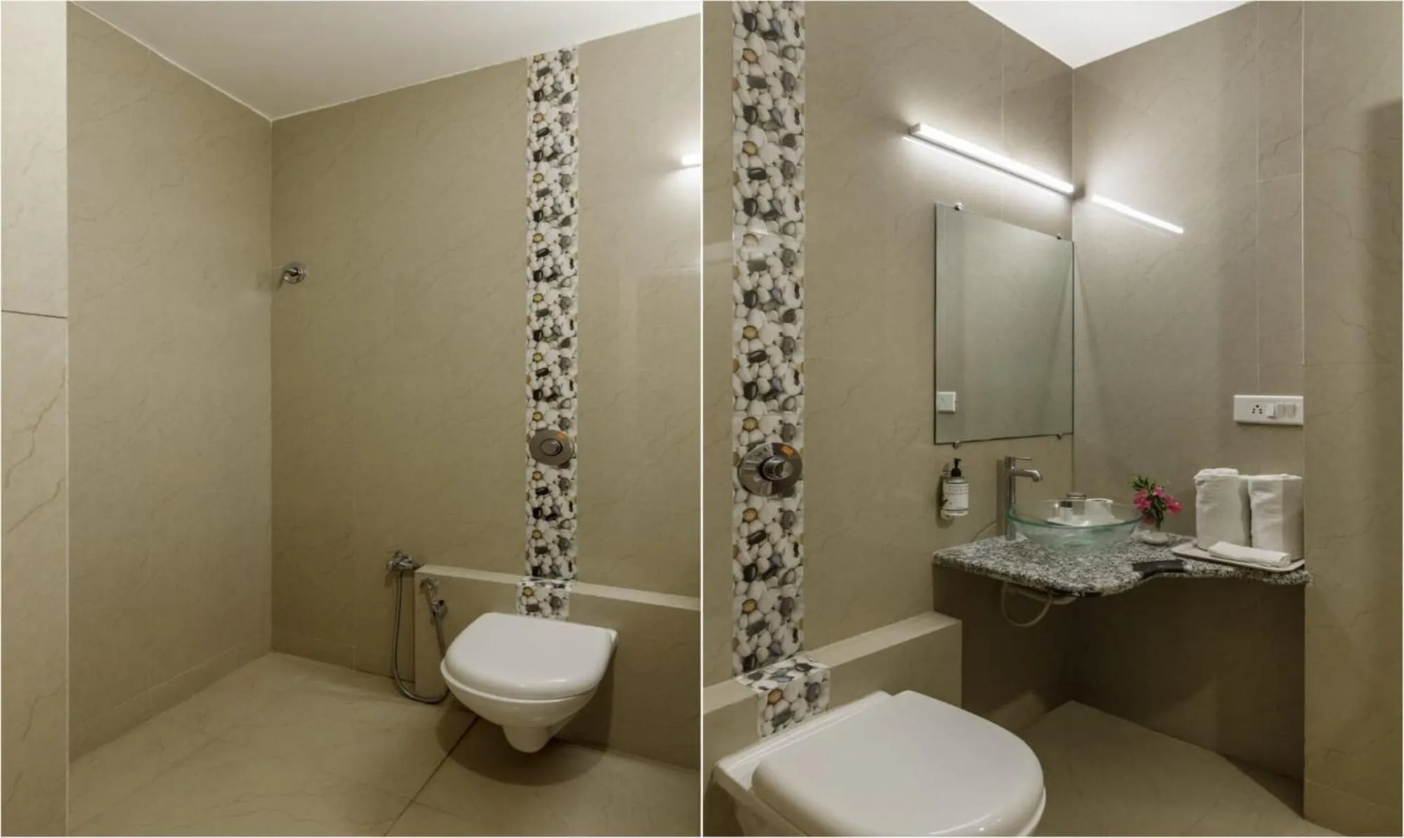 Bathroom in Hotel Crown