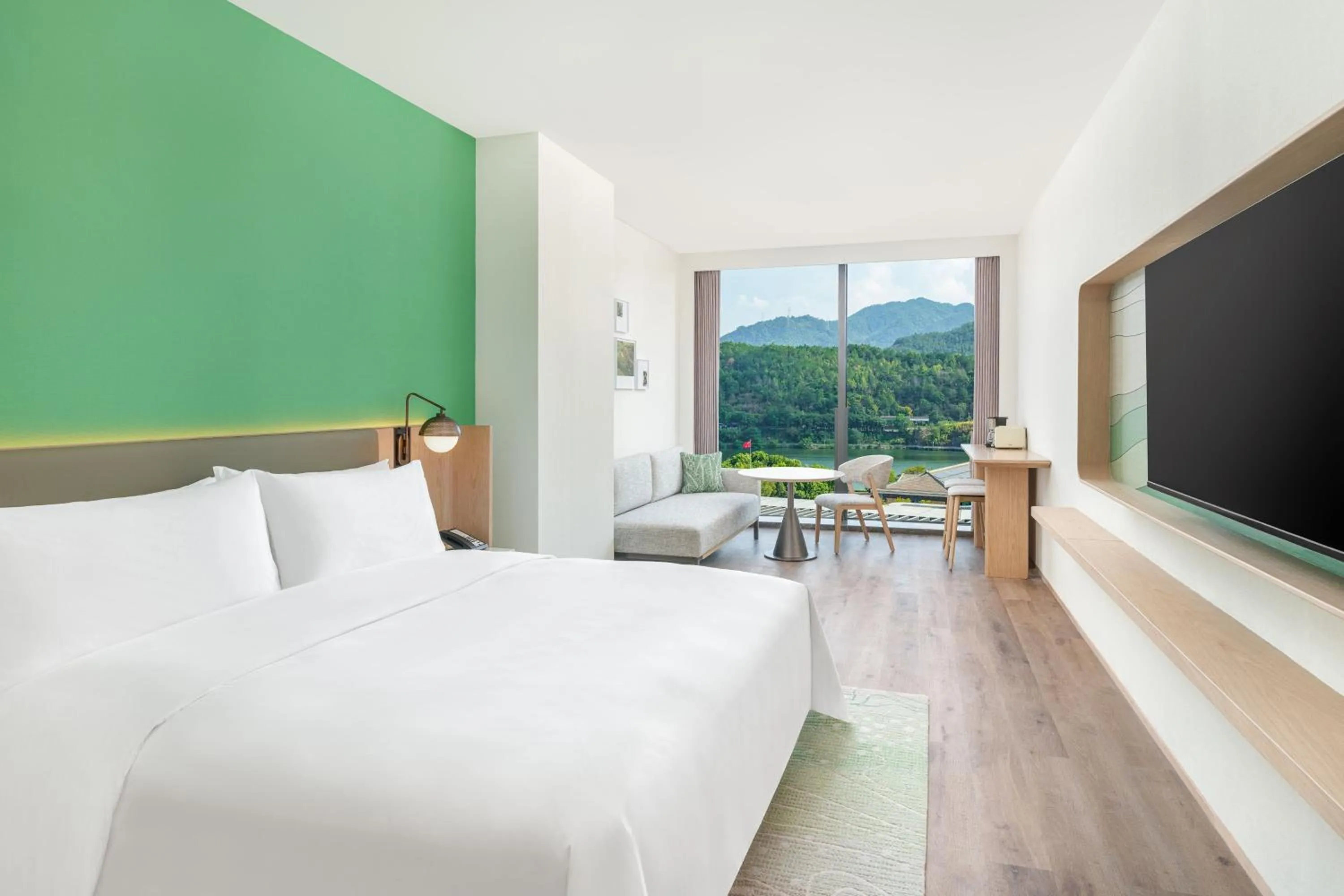 Bedroom, Bed in Element Lishui