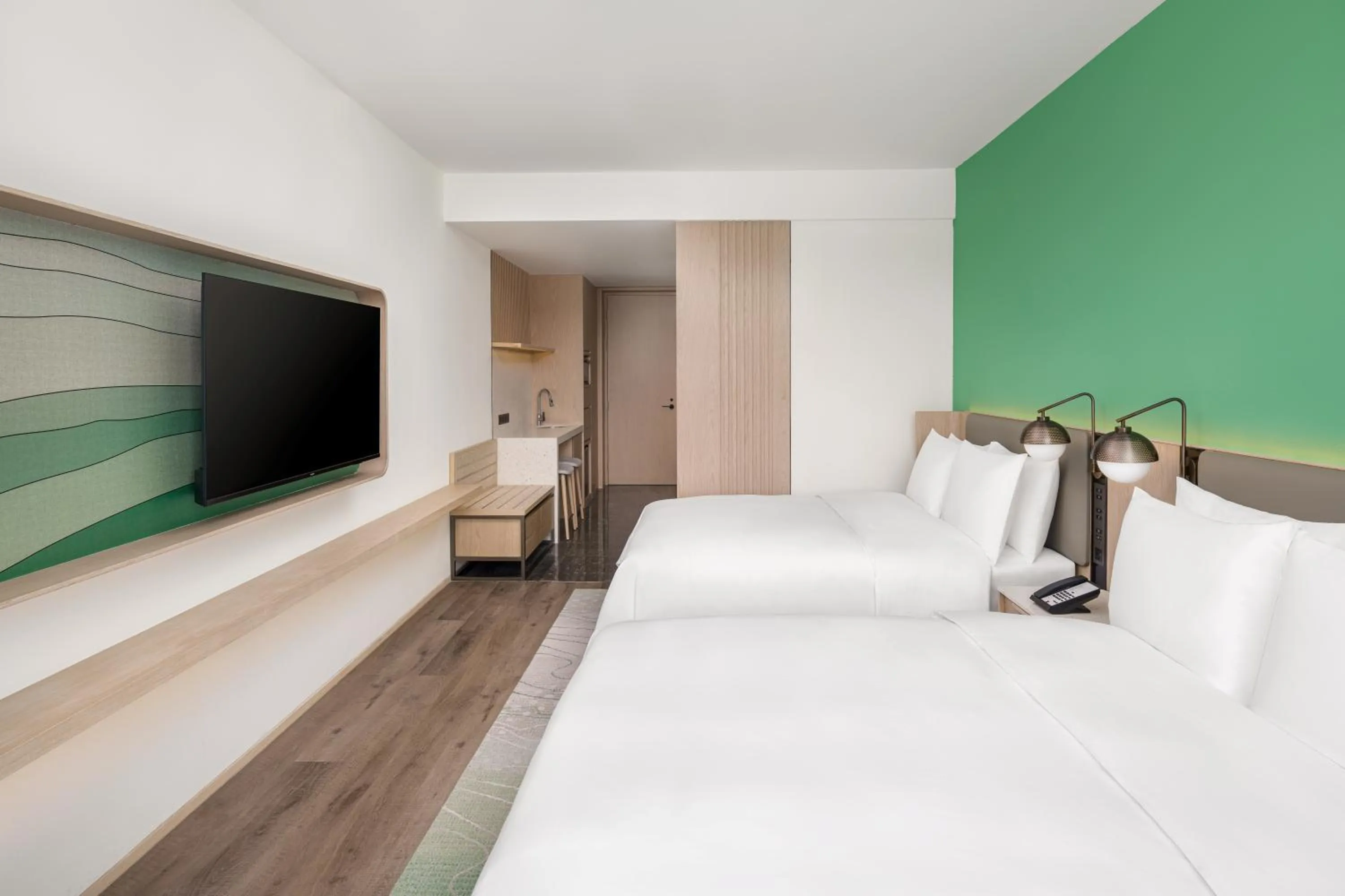 Photo of the whole room, Bed in Element Lishui