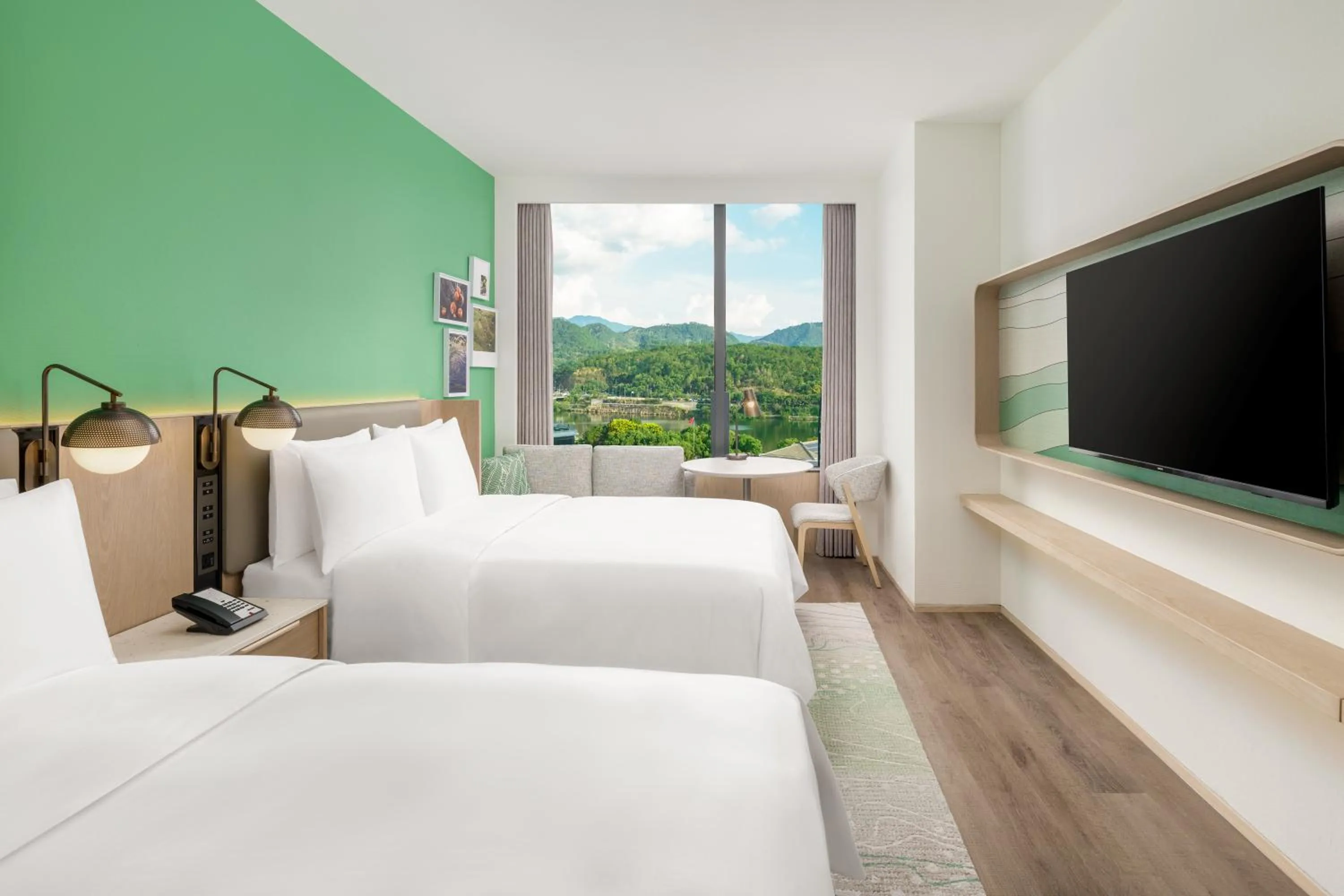 Photo of the whole room, Bed in Element Lishui