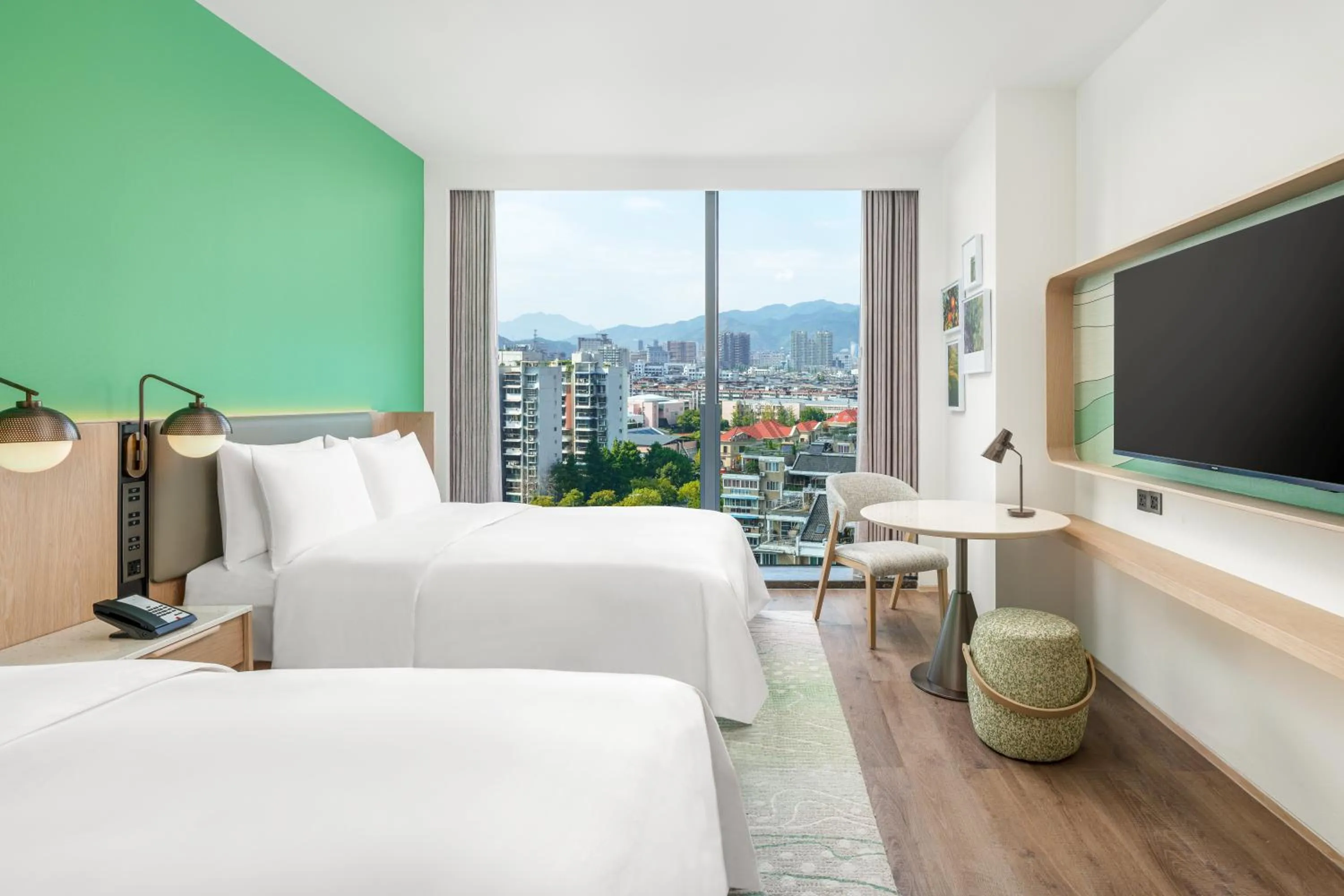 Photo of the whole room, Bed in Element Lishui