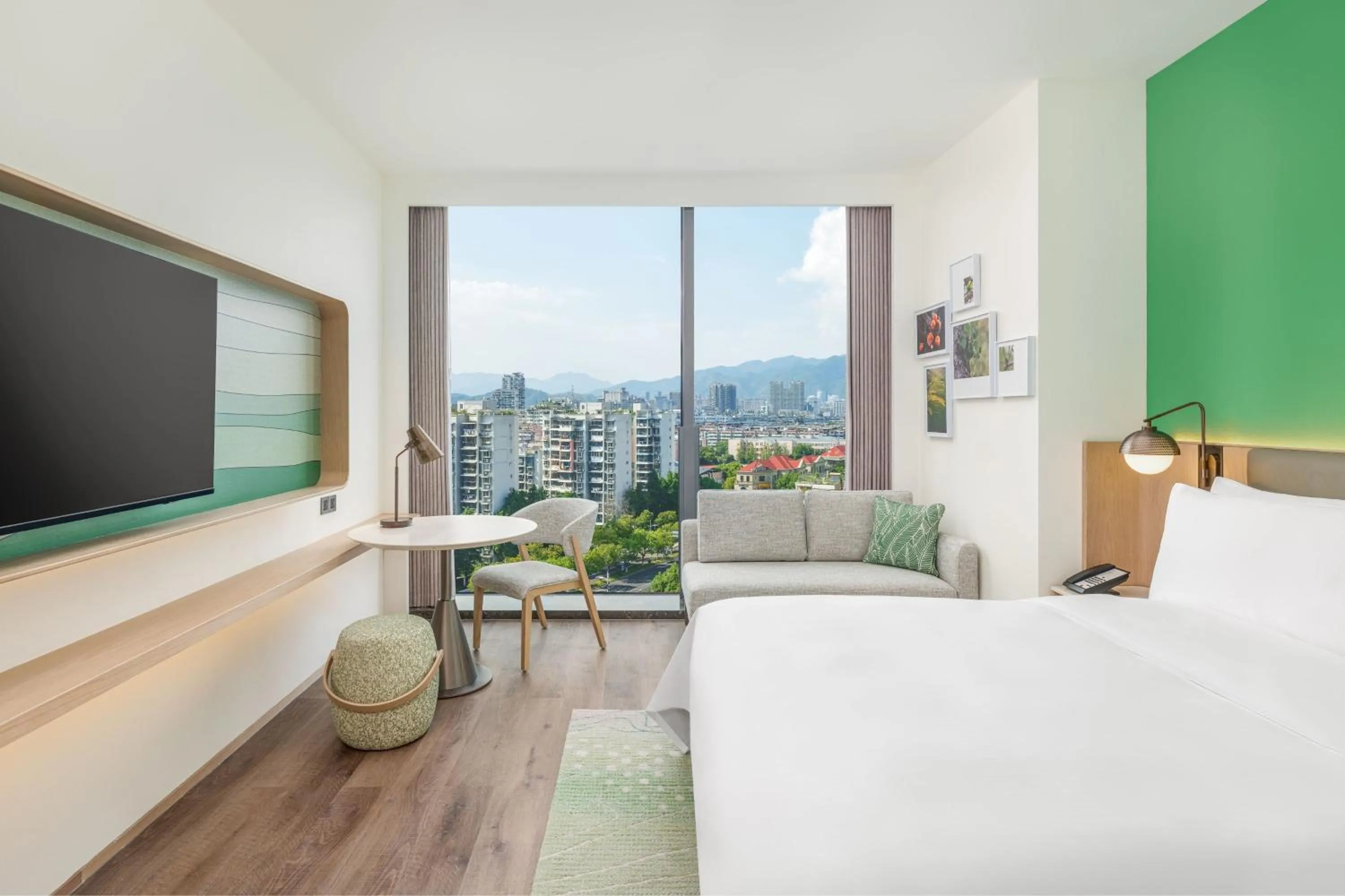 Photo of the whole room, Bed in Element Lishui