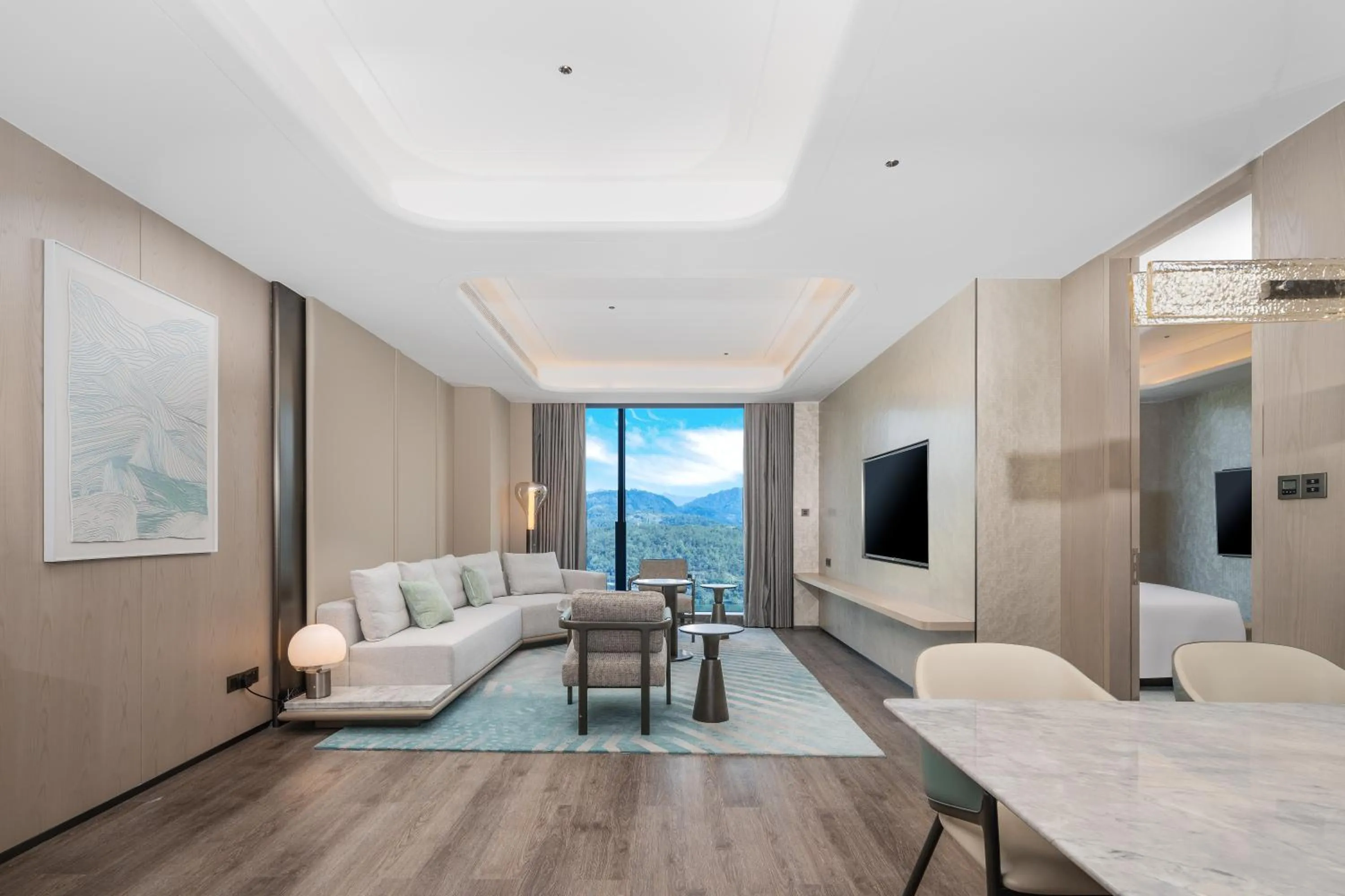 View (from property/room) in Lishui Marriott Hotel