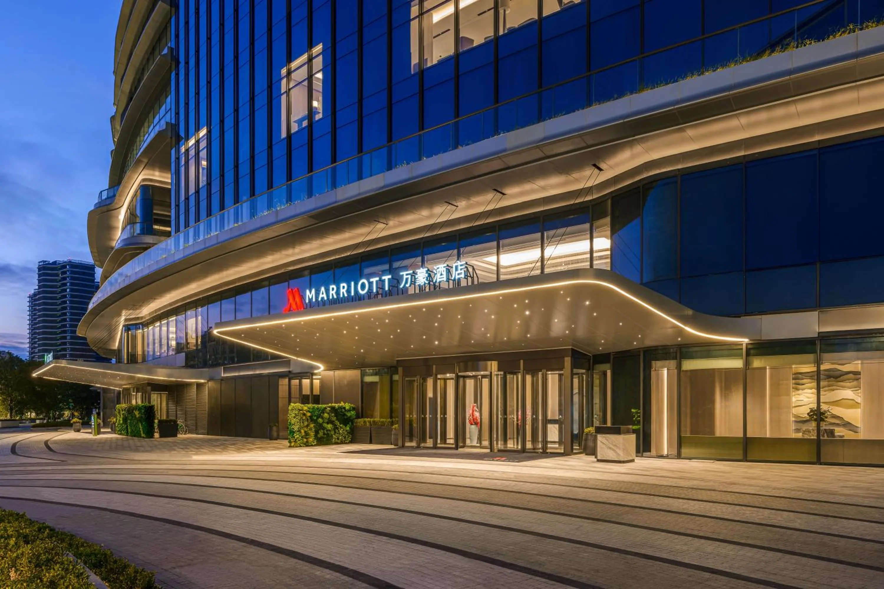 Property building in Lishui Marriott Hotel