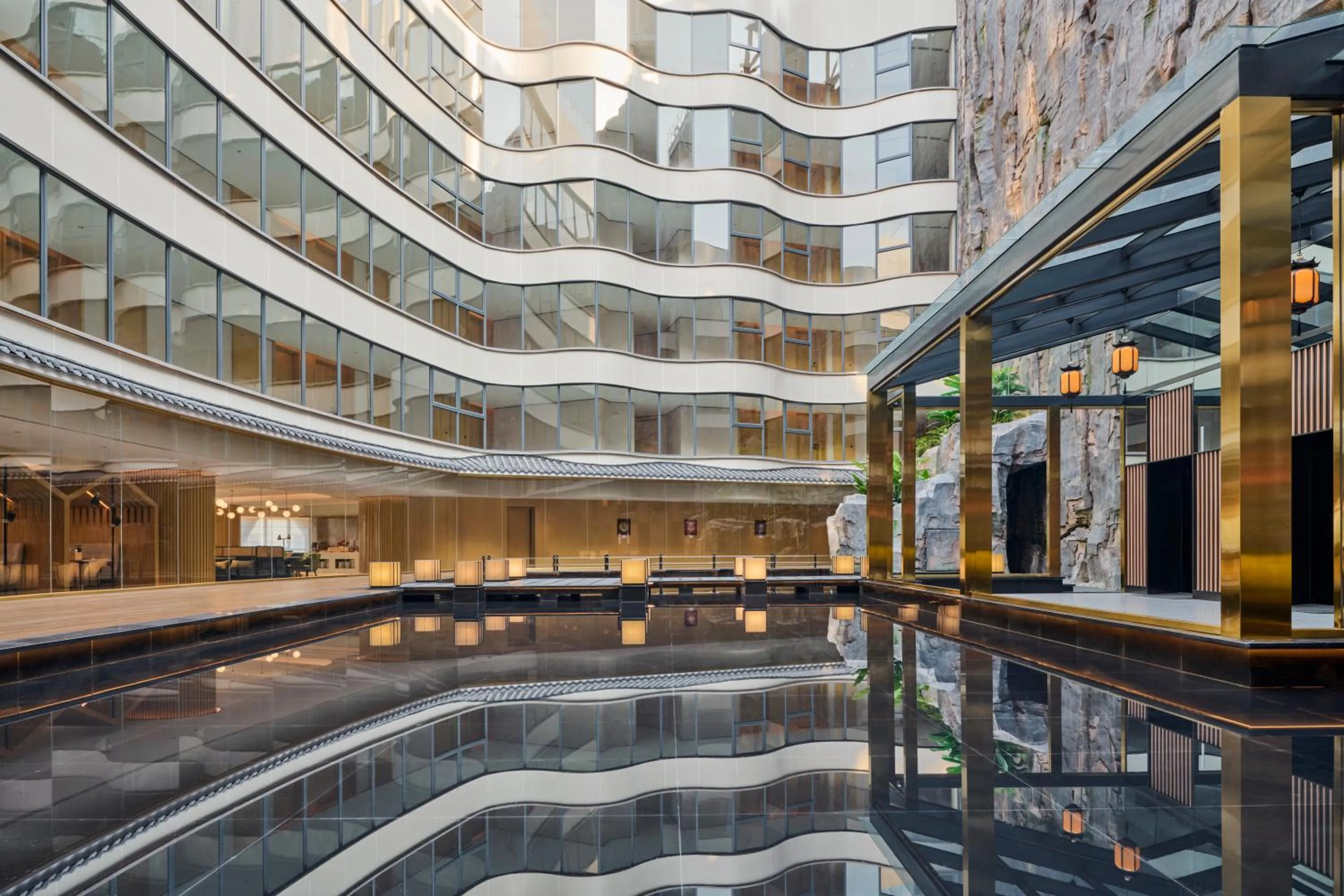 Lobby or reception in Hilton Garden Inn Foshan Lishui