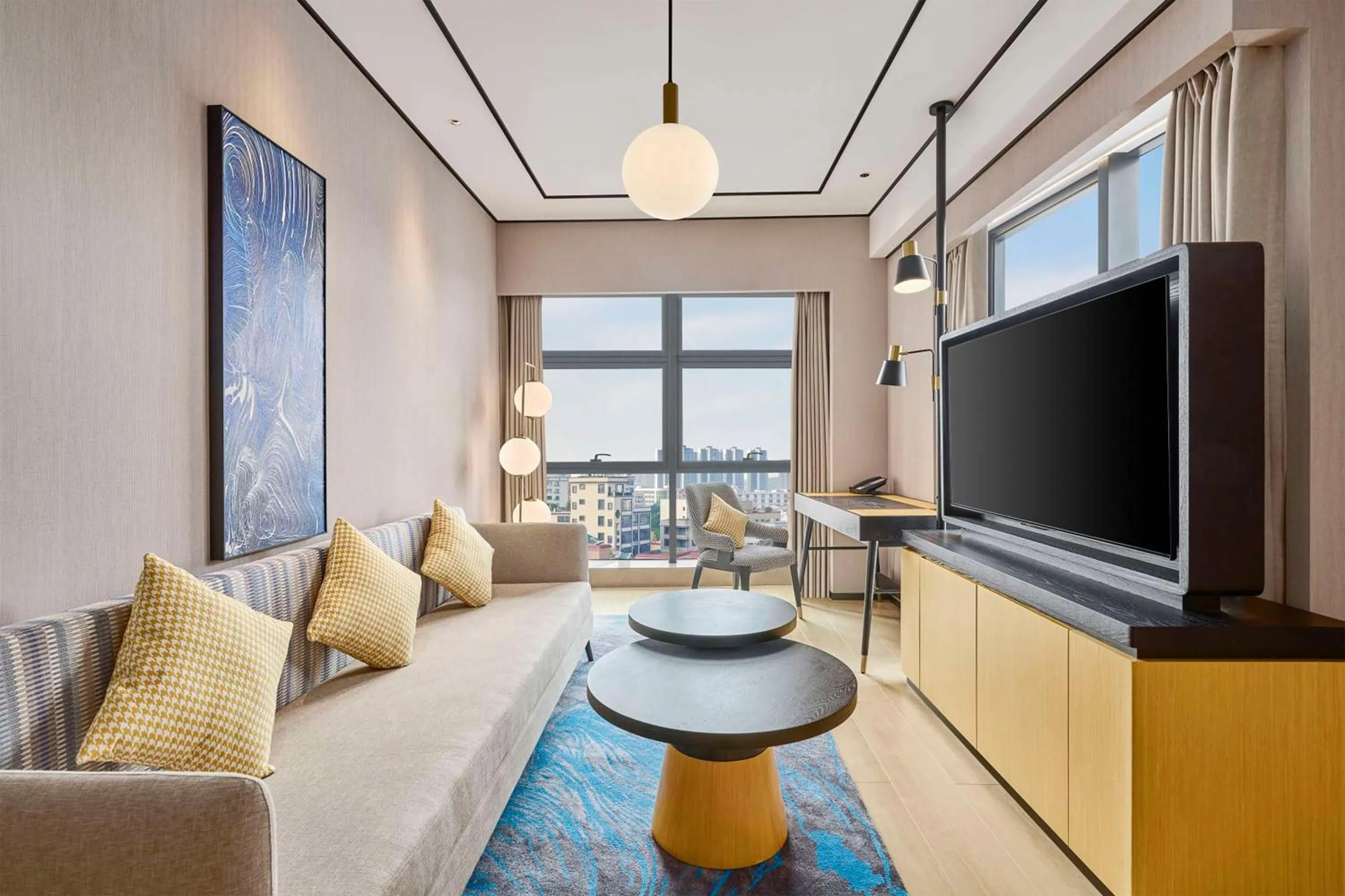 Living room in Hilton Garden Inn Foshan Lishui