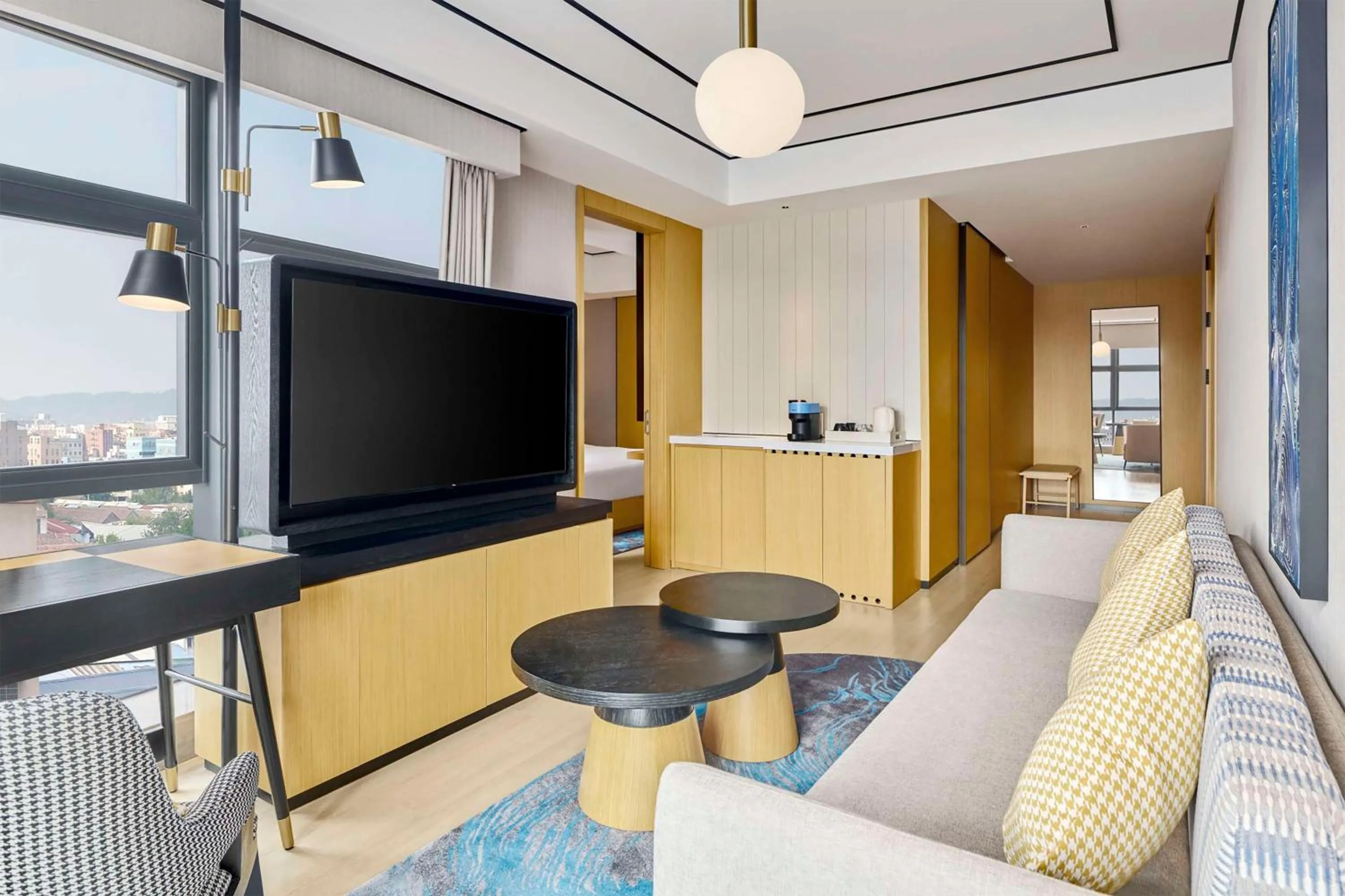 Living room in Hilton Garden Inn Foshan Lishui