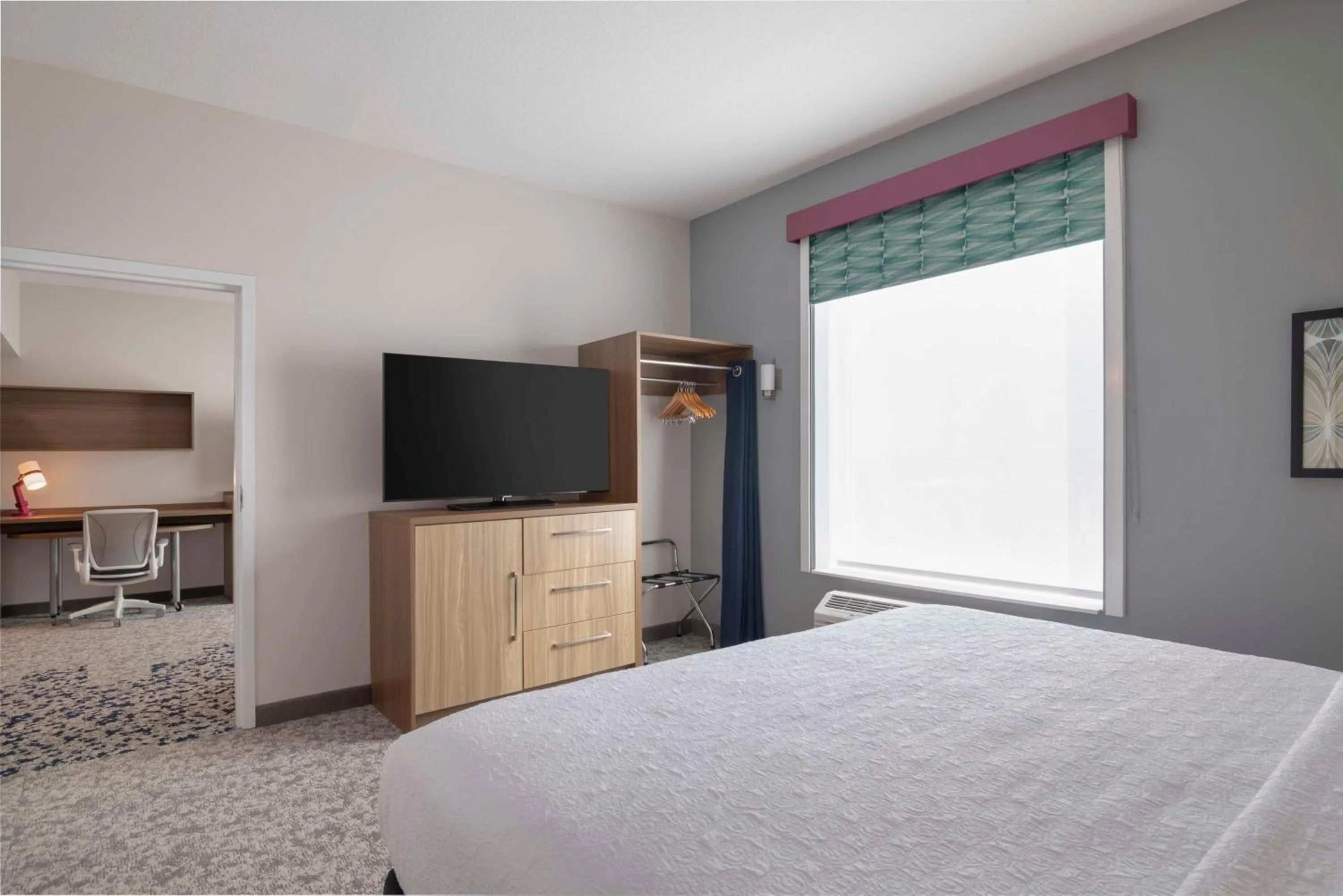 Bed in Home2 Suites By Hilton Sanford Orlando North