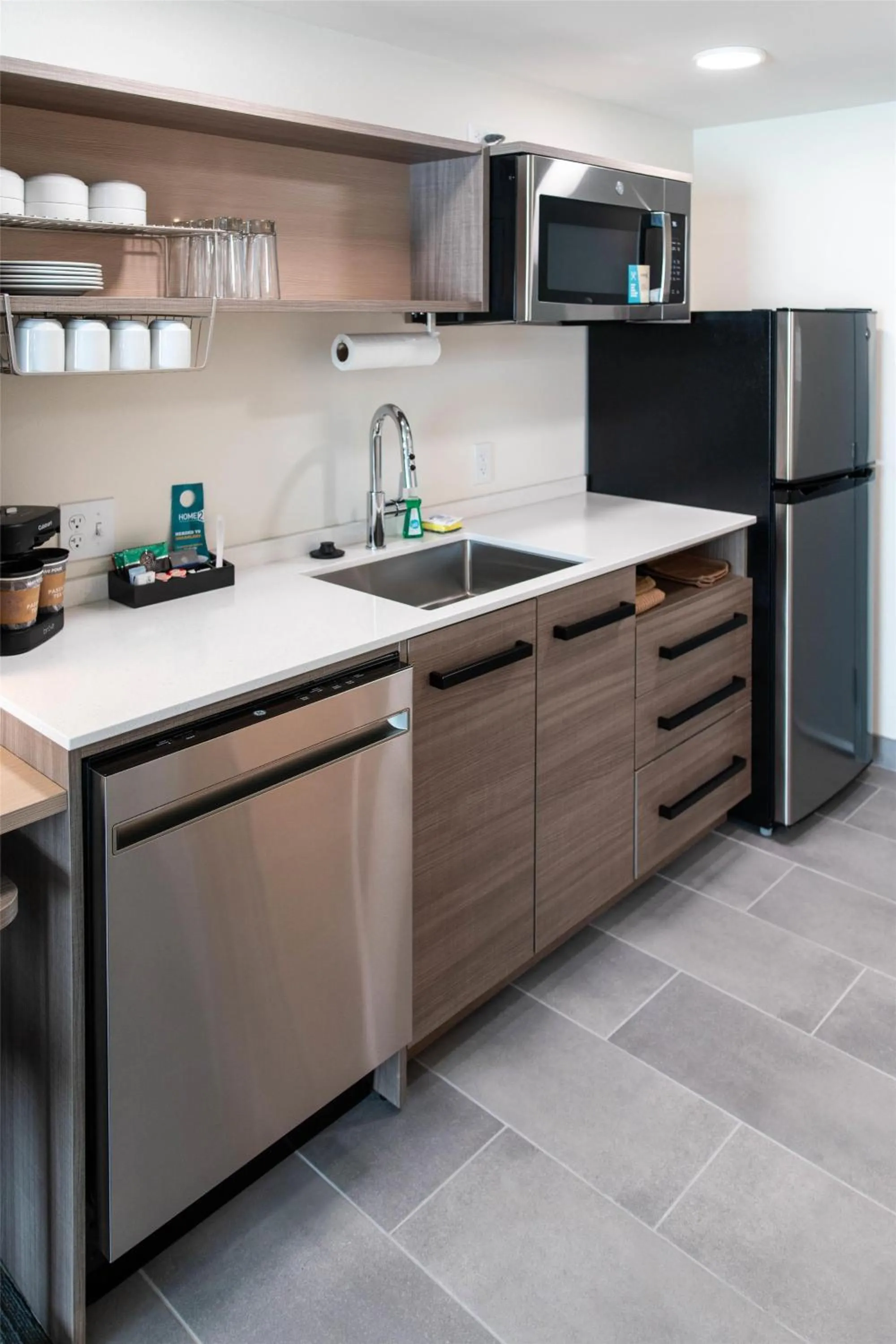 Kitchen or kitchenette in Home2 Suites By Hilton Effingham