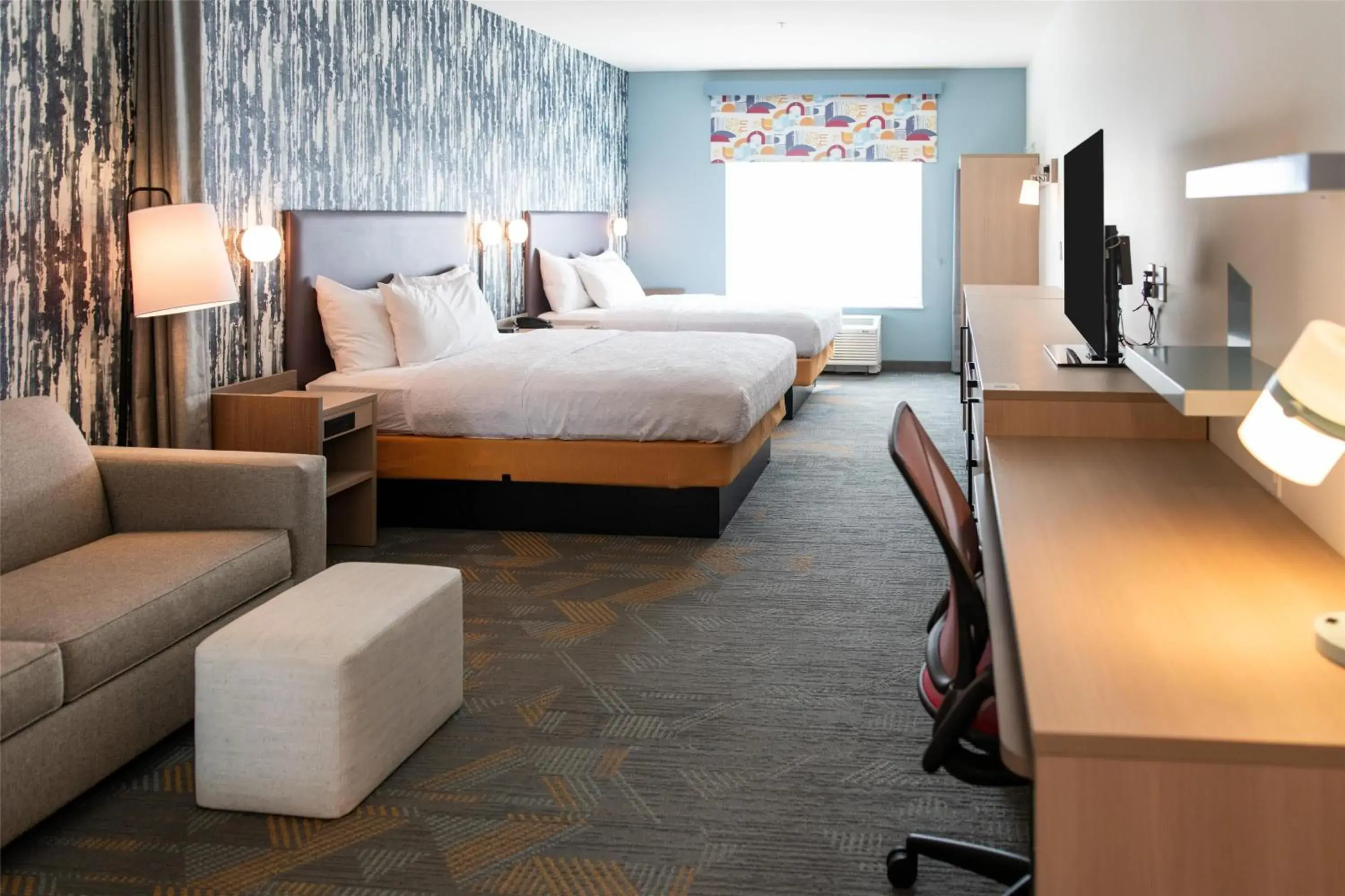 Studio Suite with Two Queen Beds - Hearing Access in Home2 Suites By Hilton Effingham Studio Suite with Two Queen Beds - Hearing Access in Home2 Suites By Hilton Effingham