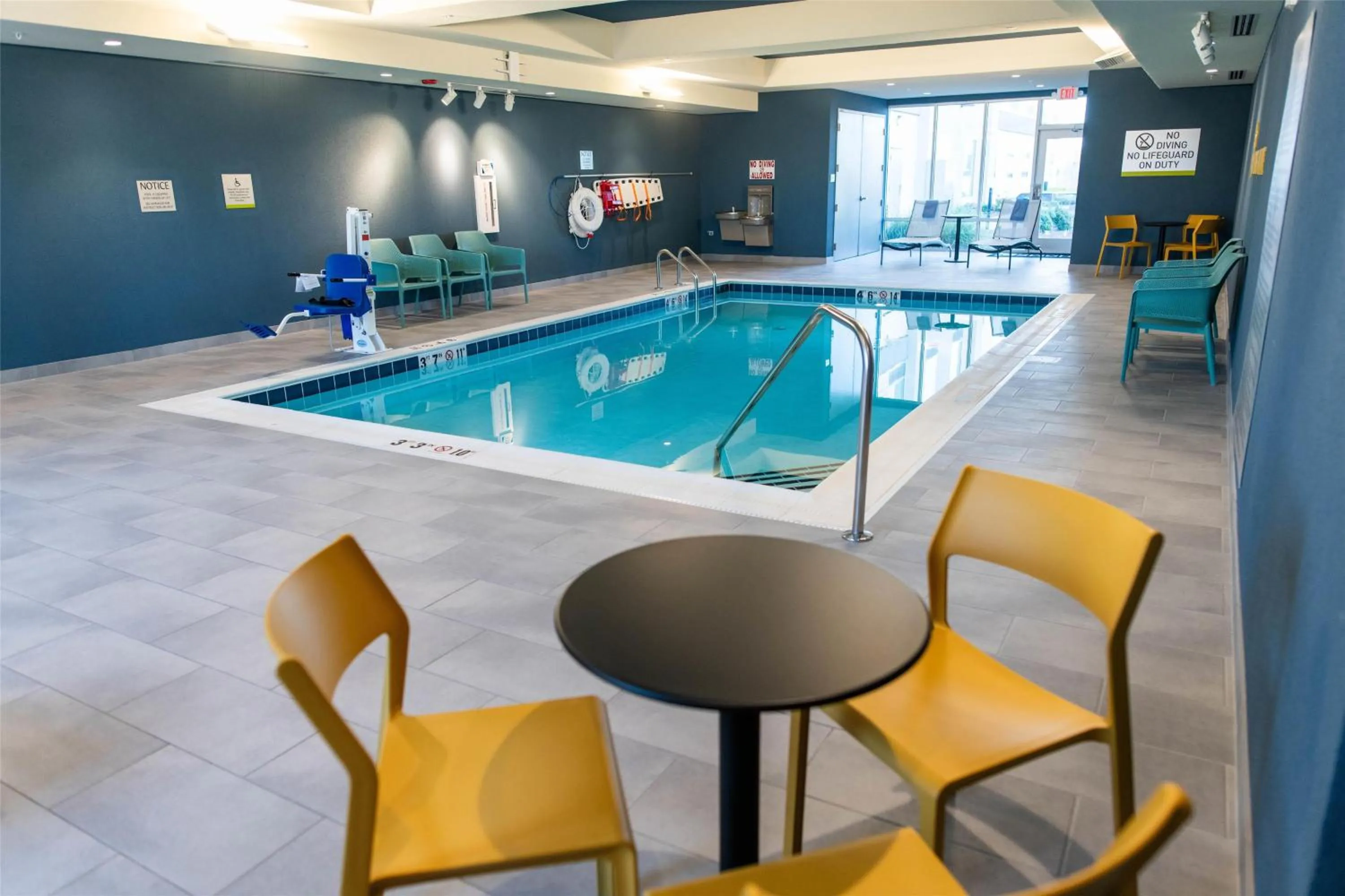 Pool view in Home2 Suites By Hilton Effingham