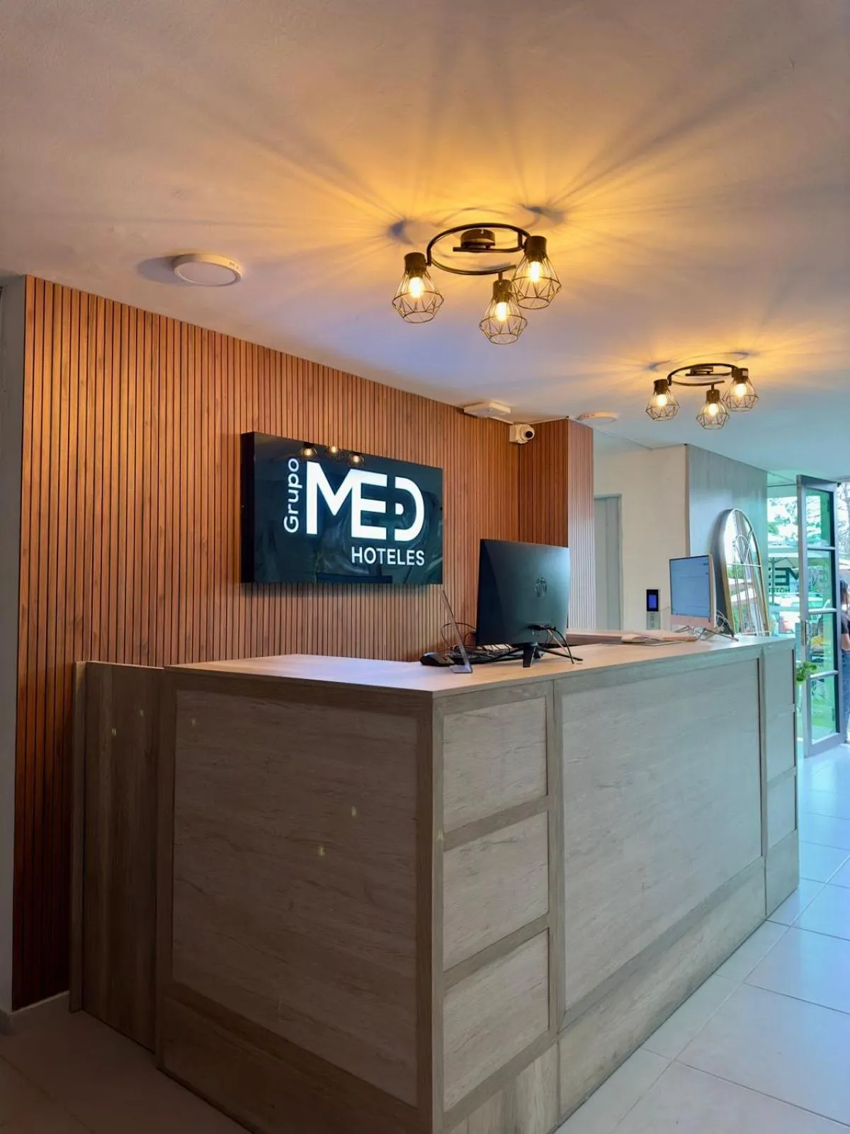 Lobby or reception in Hotel Med Llanogrande