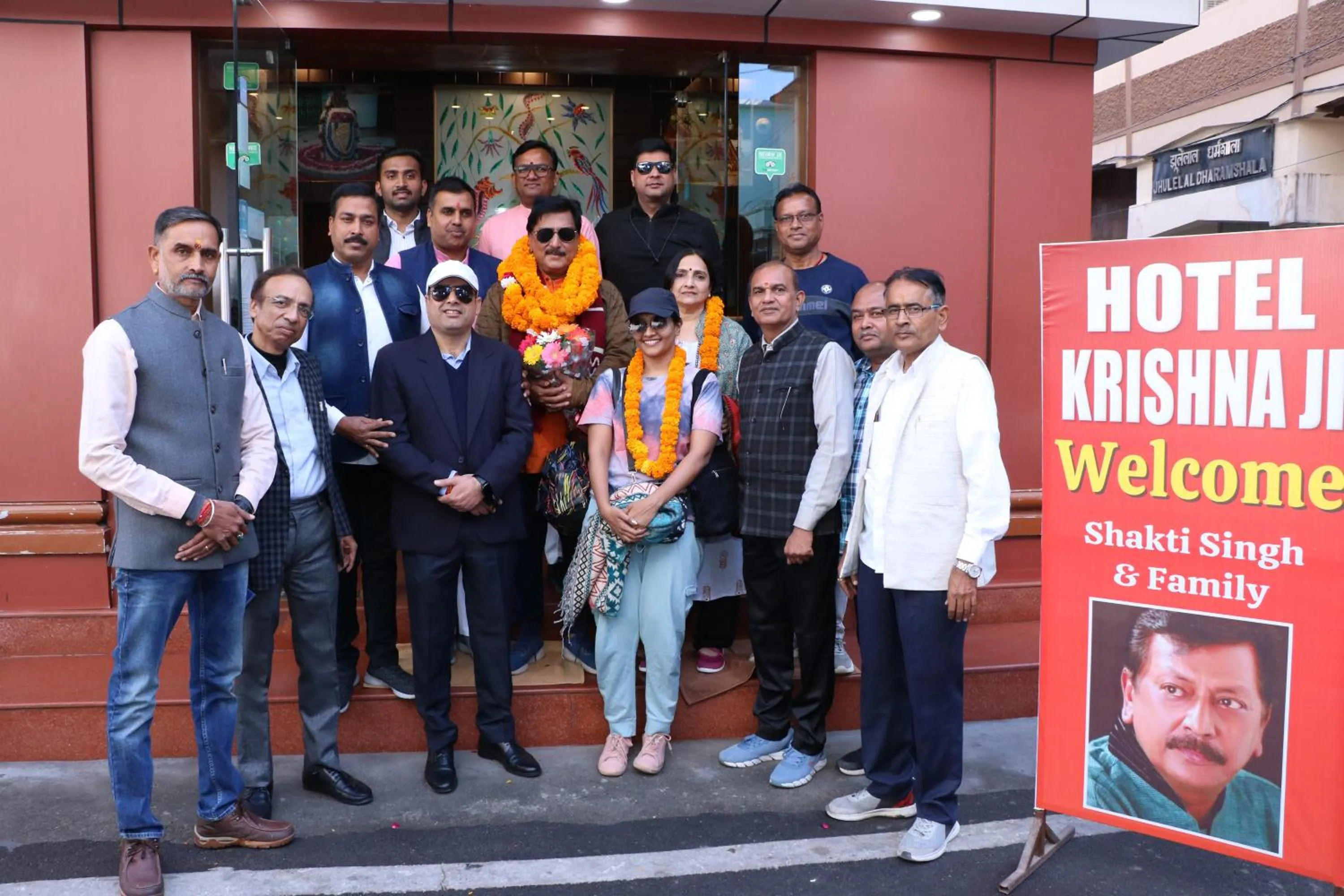 Guests in Hotel Krishna Ji