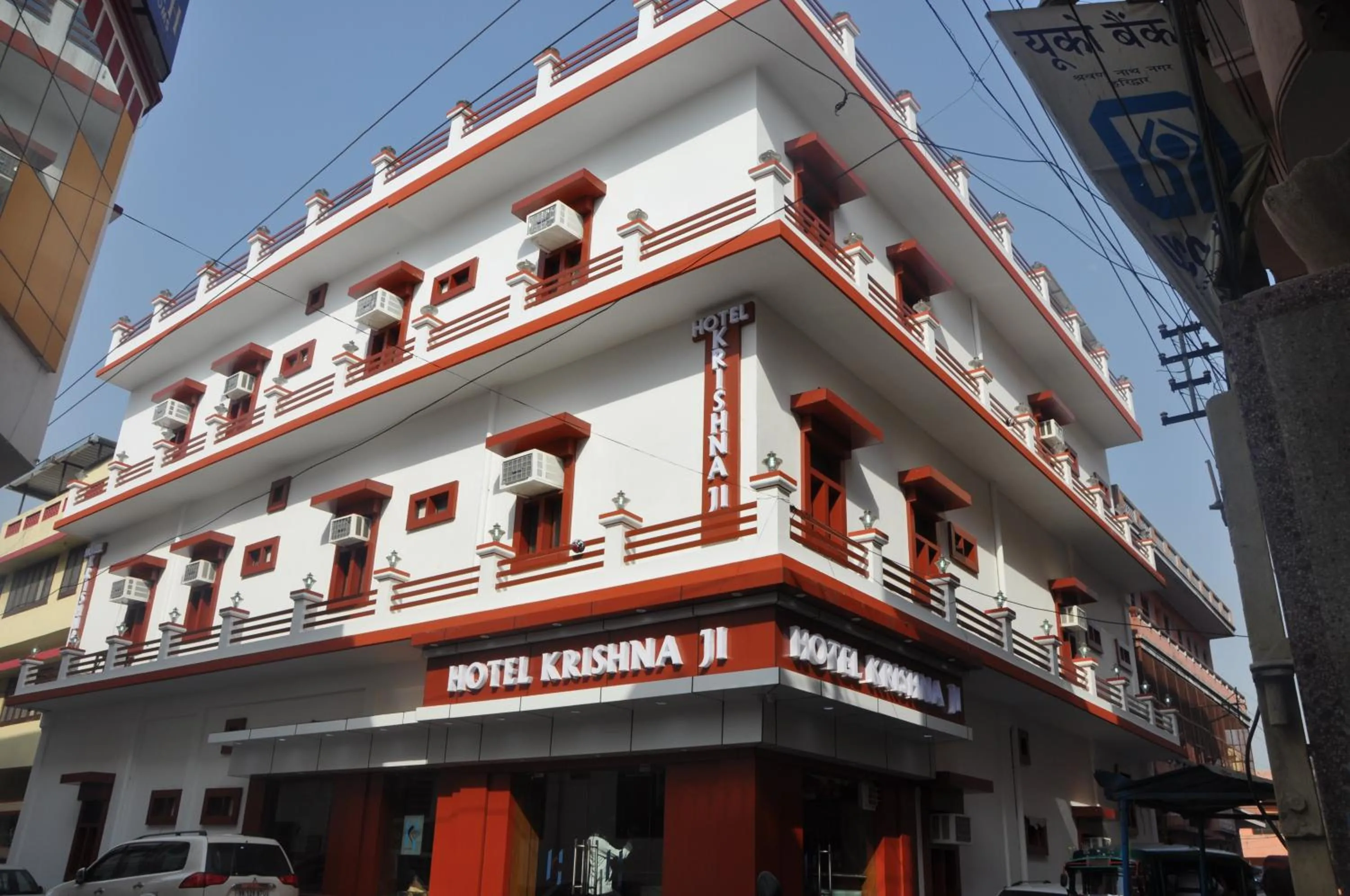 Property building in Hotel Krishna Ji