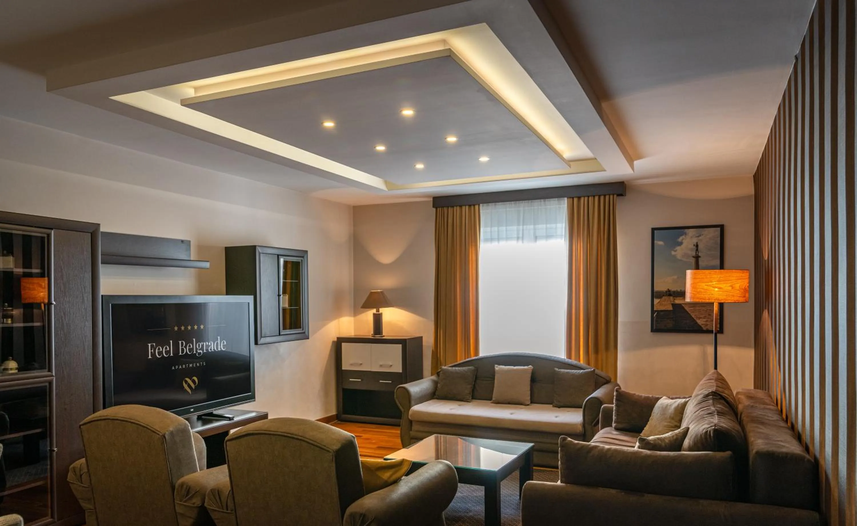 TV and multimedia in Feel Belgrade Apartments