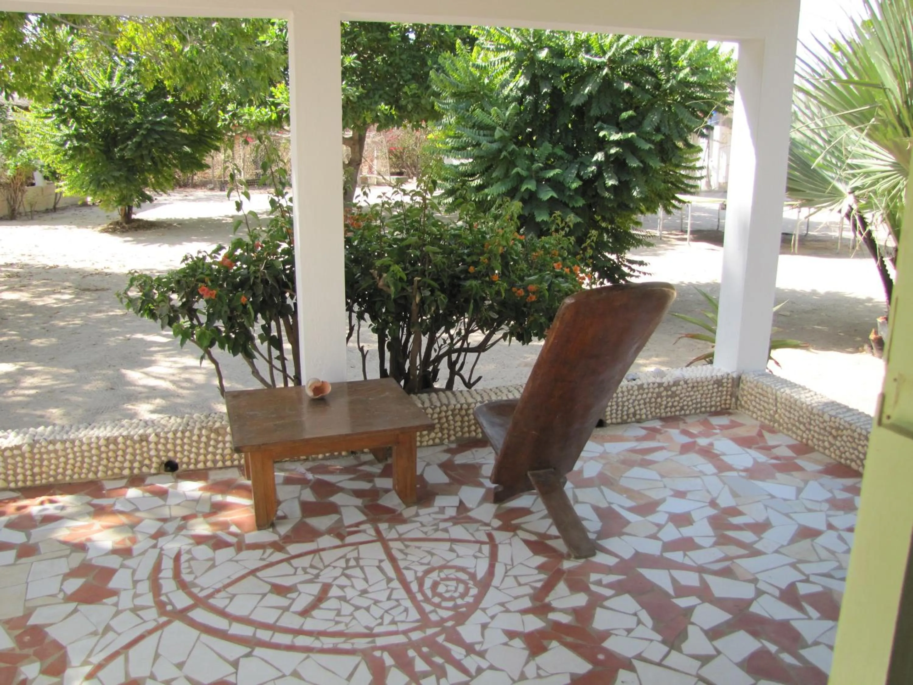 Balcony/Terrace in Bazouk Du Saloum Ecolodge Solidaire
