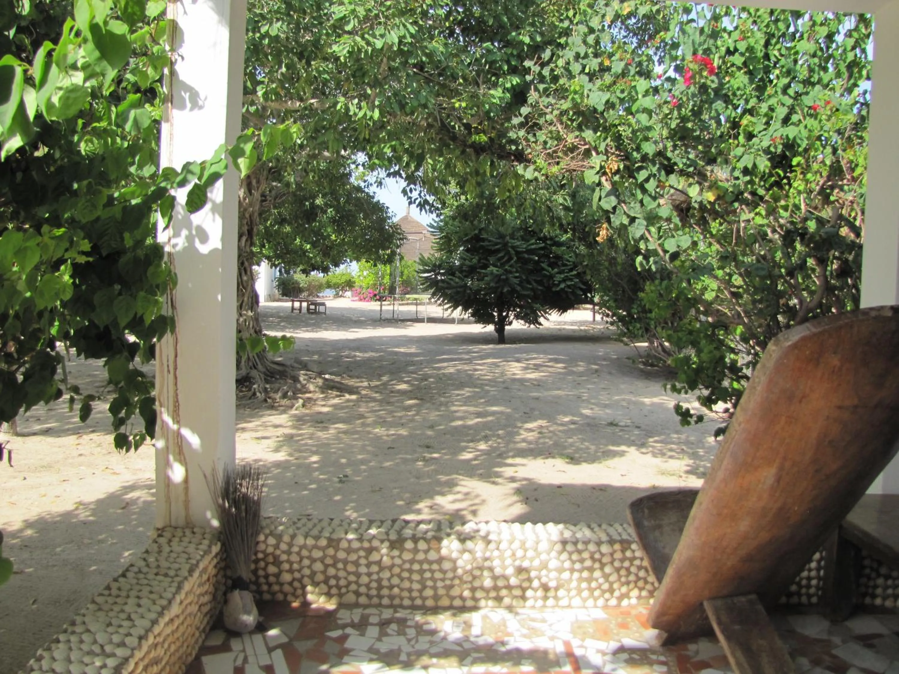 Garden in Bazouk Du Saloum Ecolodge Solidaire