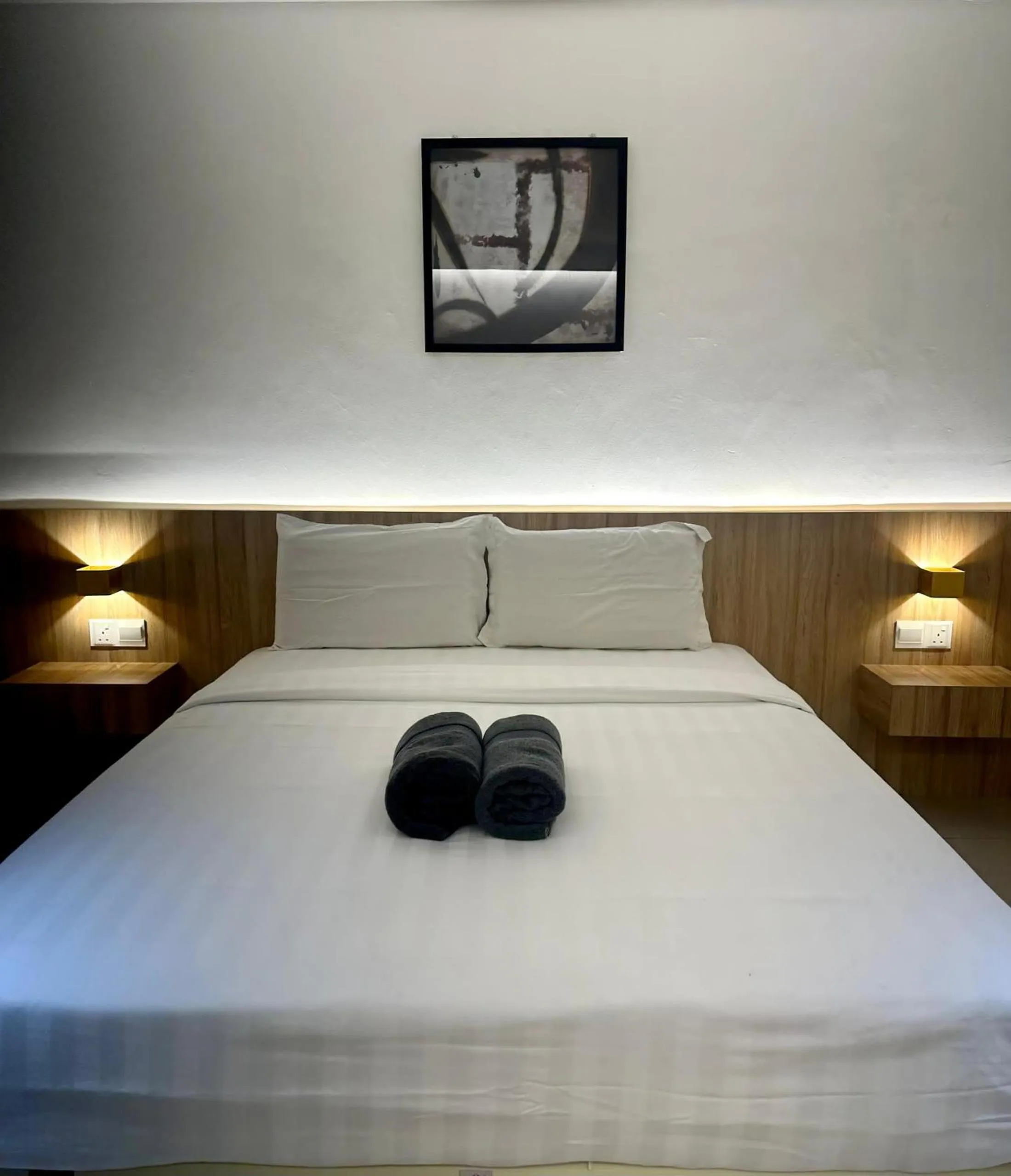 Bed in Mangrove Hotel Tawau