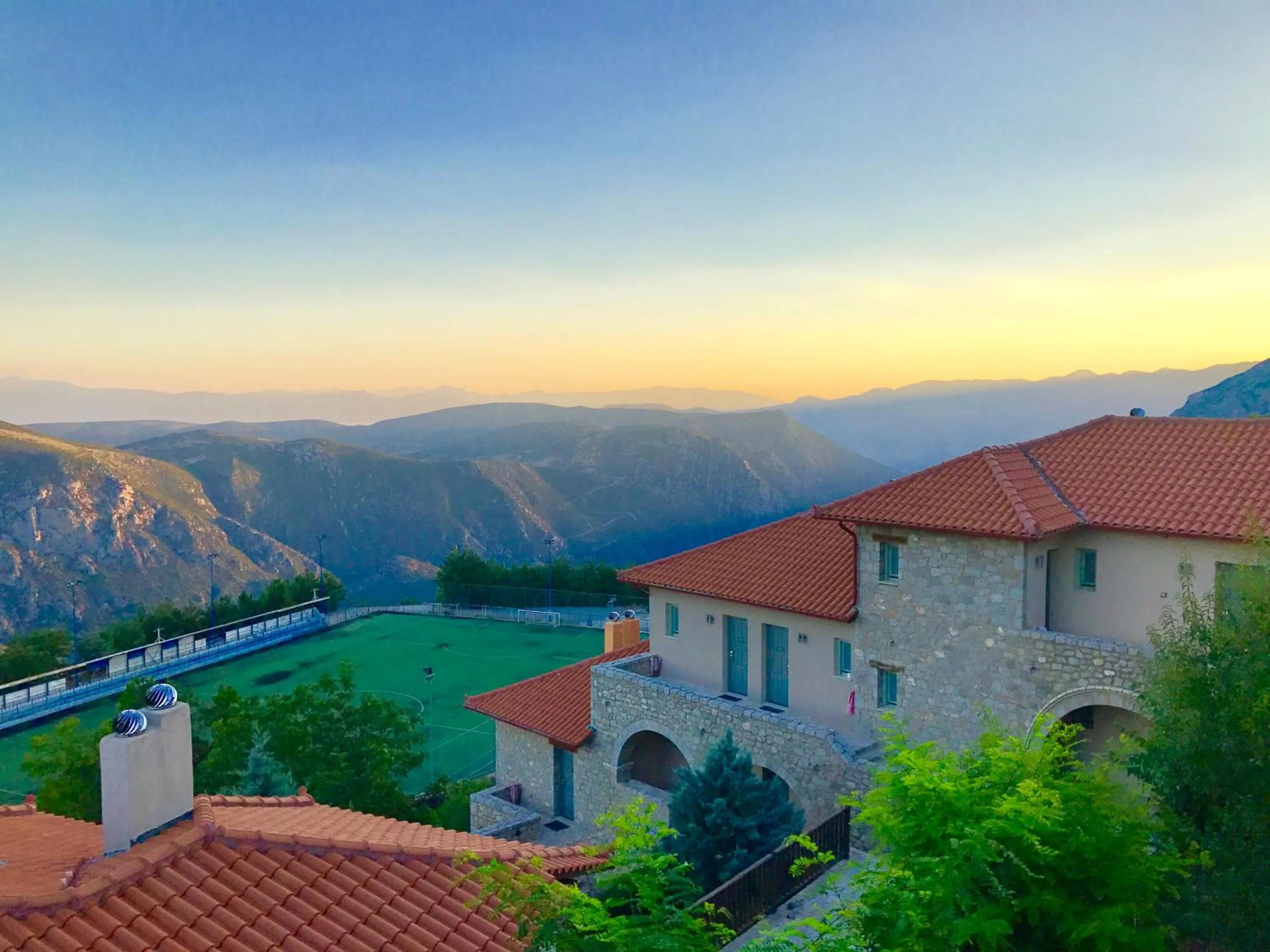 Mountain view in Aegli Arachova