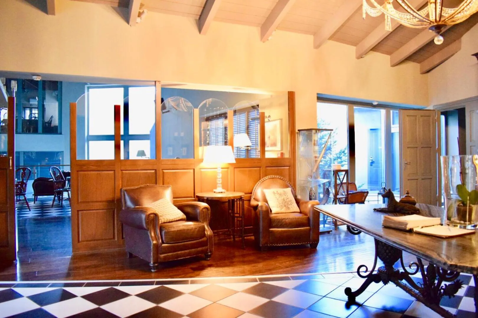 Lobby or reception in Aegli Arachova