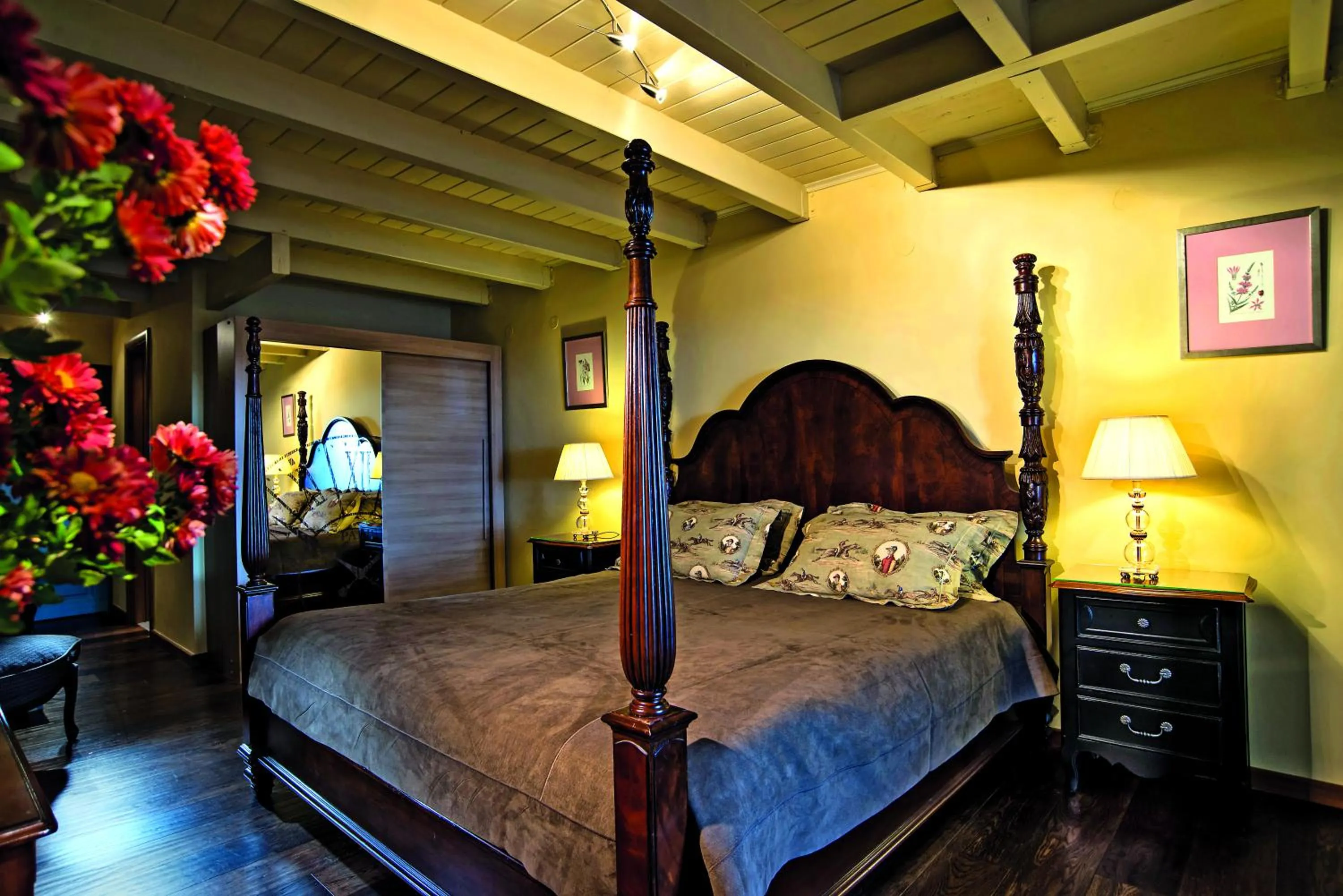 Photo of the whole room, Bed in Aegli Arachova