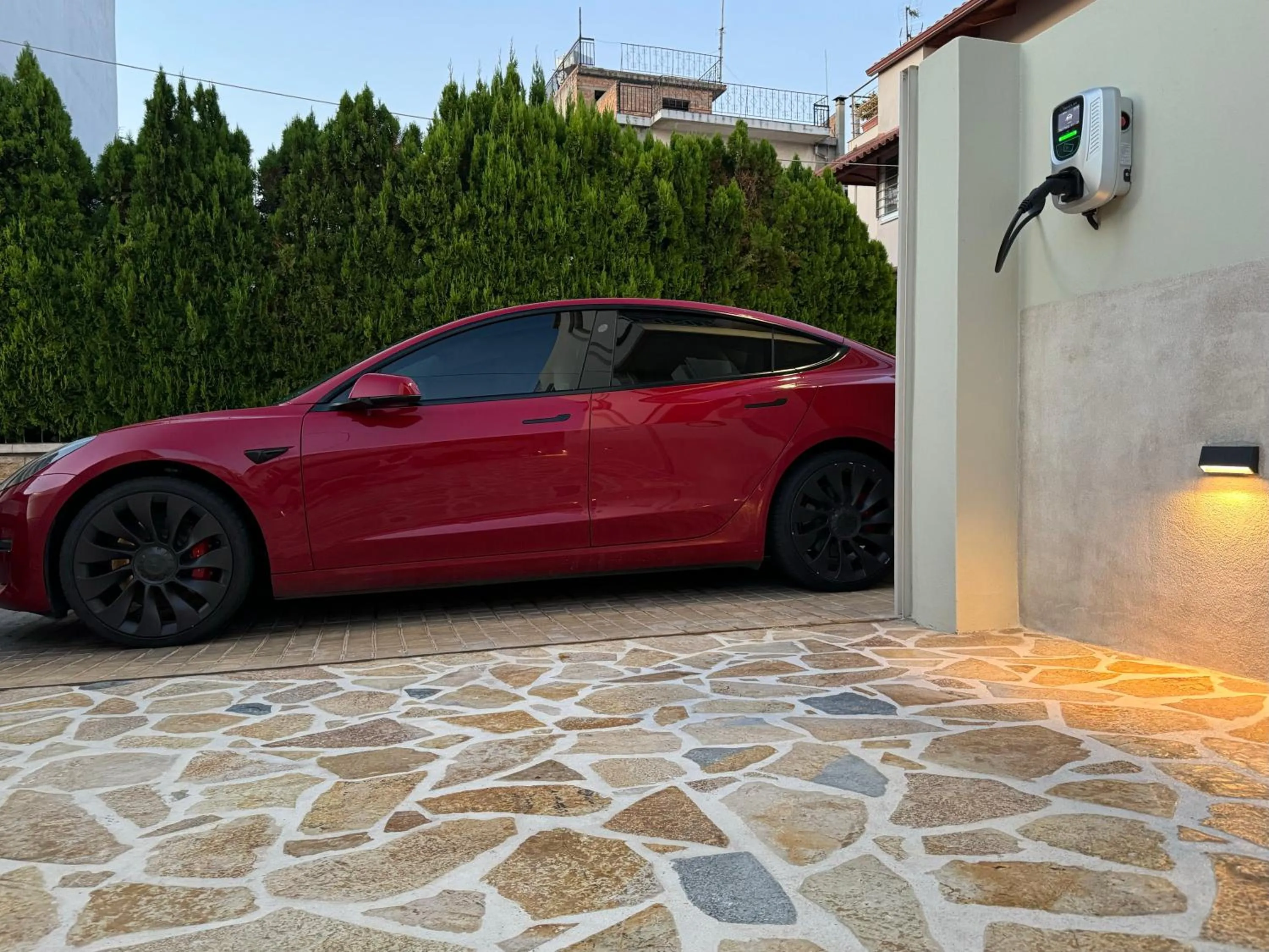 Parking in Madi Luxury Stay Patra