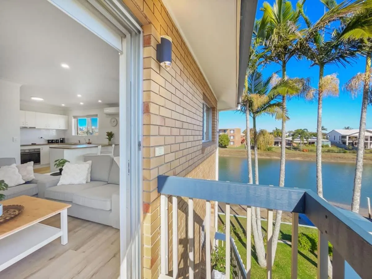 Living room in Waterfront Serenity - Steps from Mooloolaba Beach