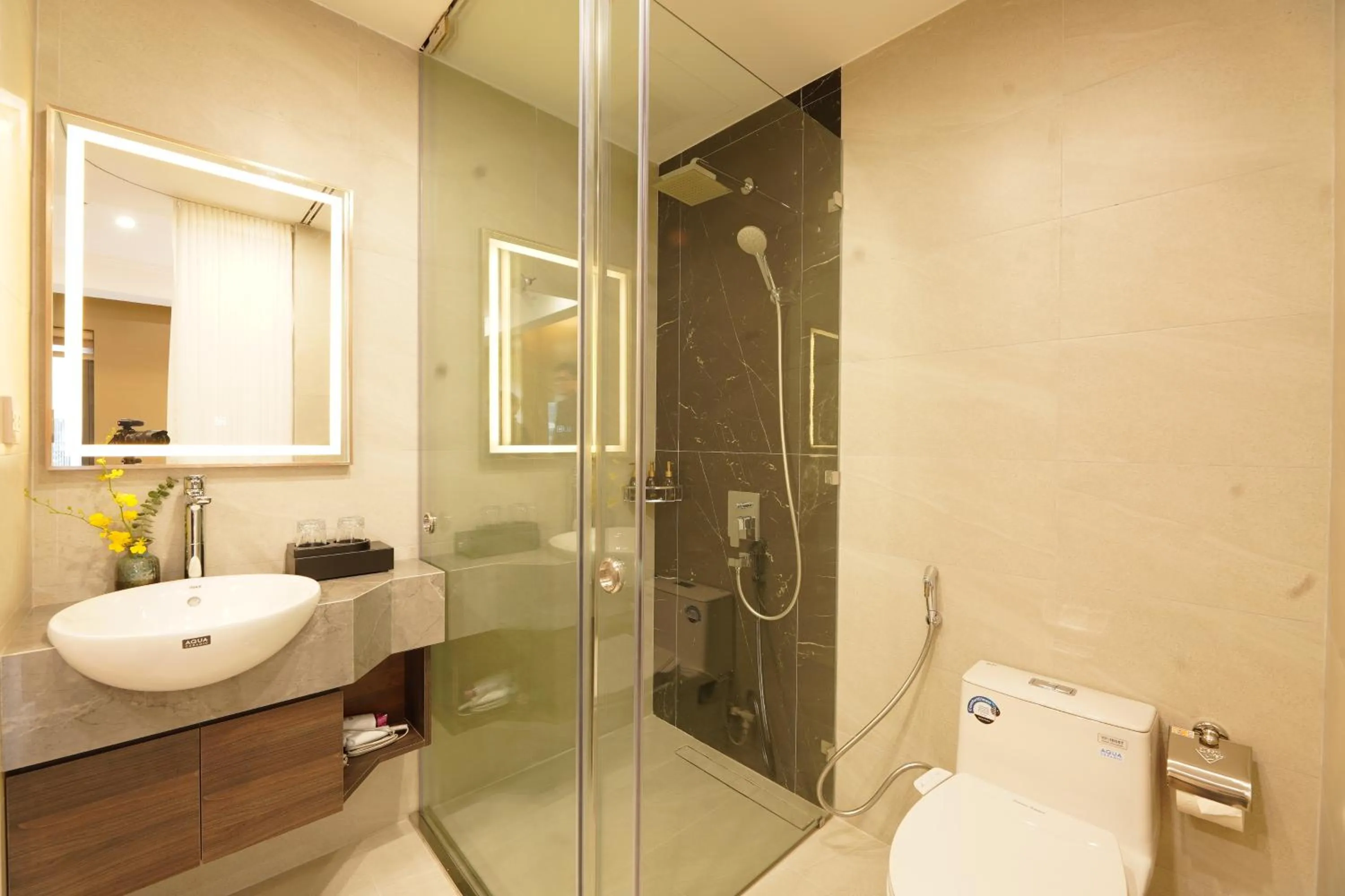 Bathroom in Gilson Hanoi Hotel