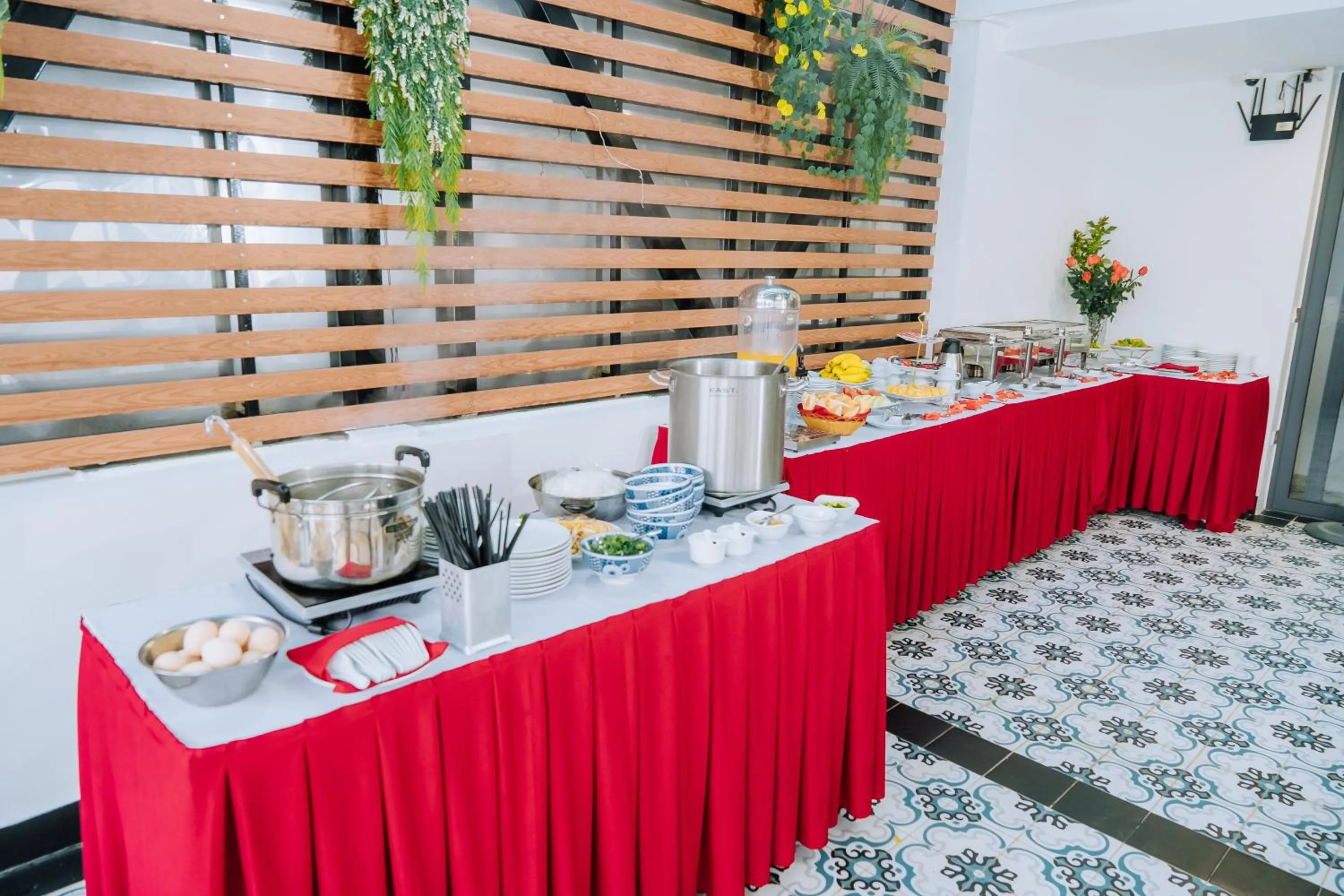 Buffet breakfast in Gilson Hanoi Hotel