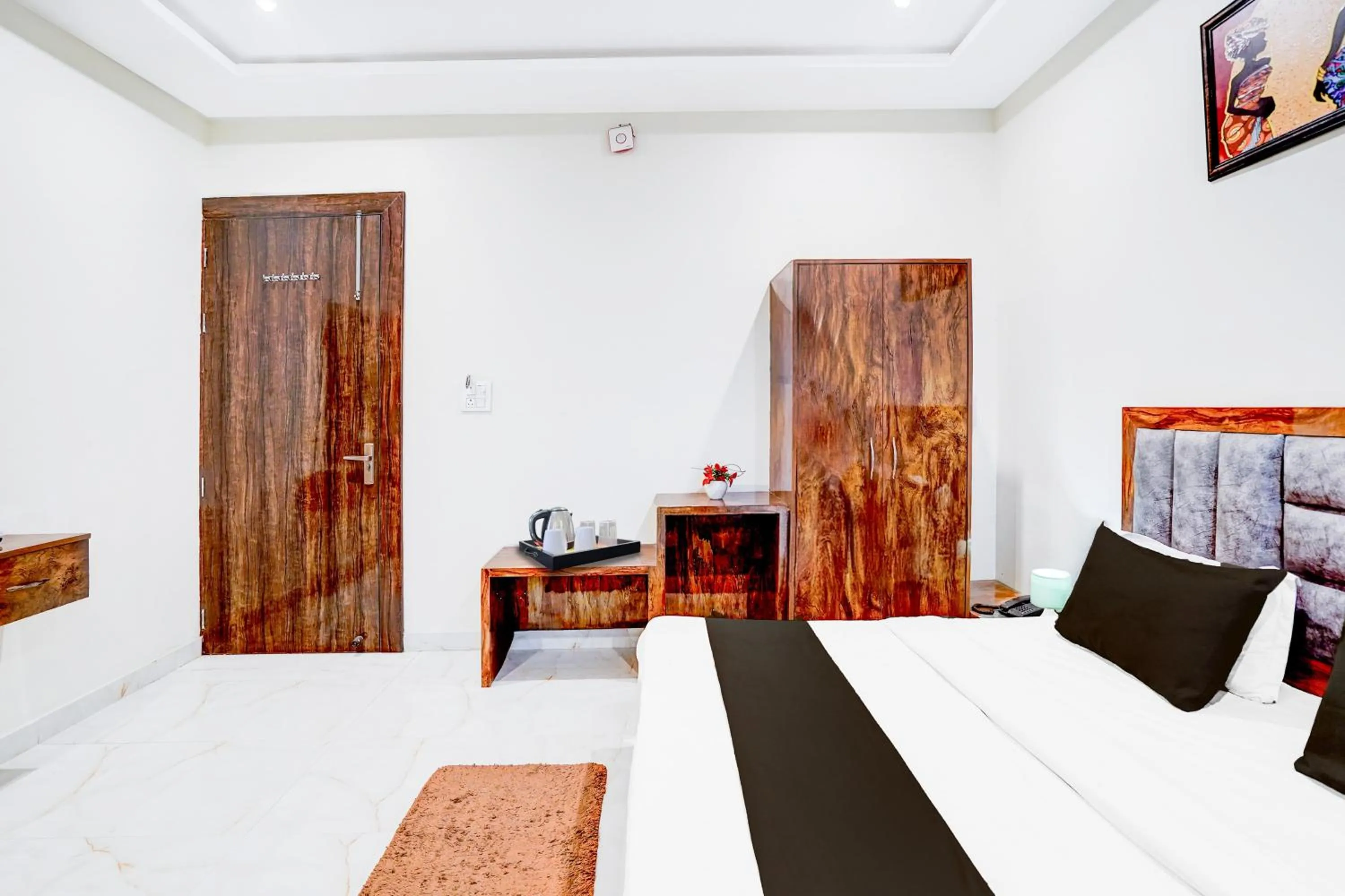 Bedroom, Bed in Super Townhouse Narholi Bridge Mathura