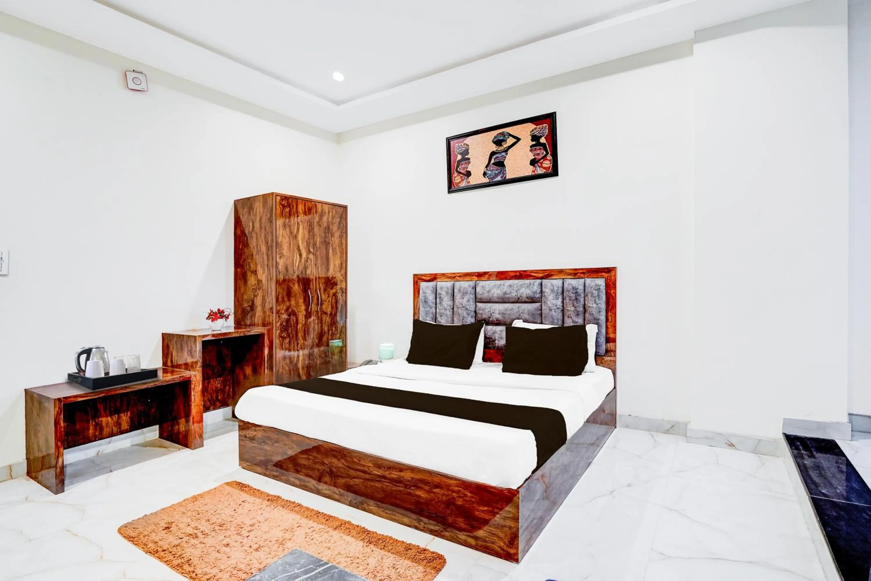 Bedroom, Bed in Super Townhouse Narholi Bridge Mathura