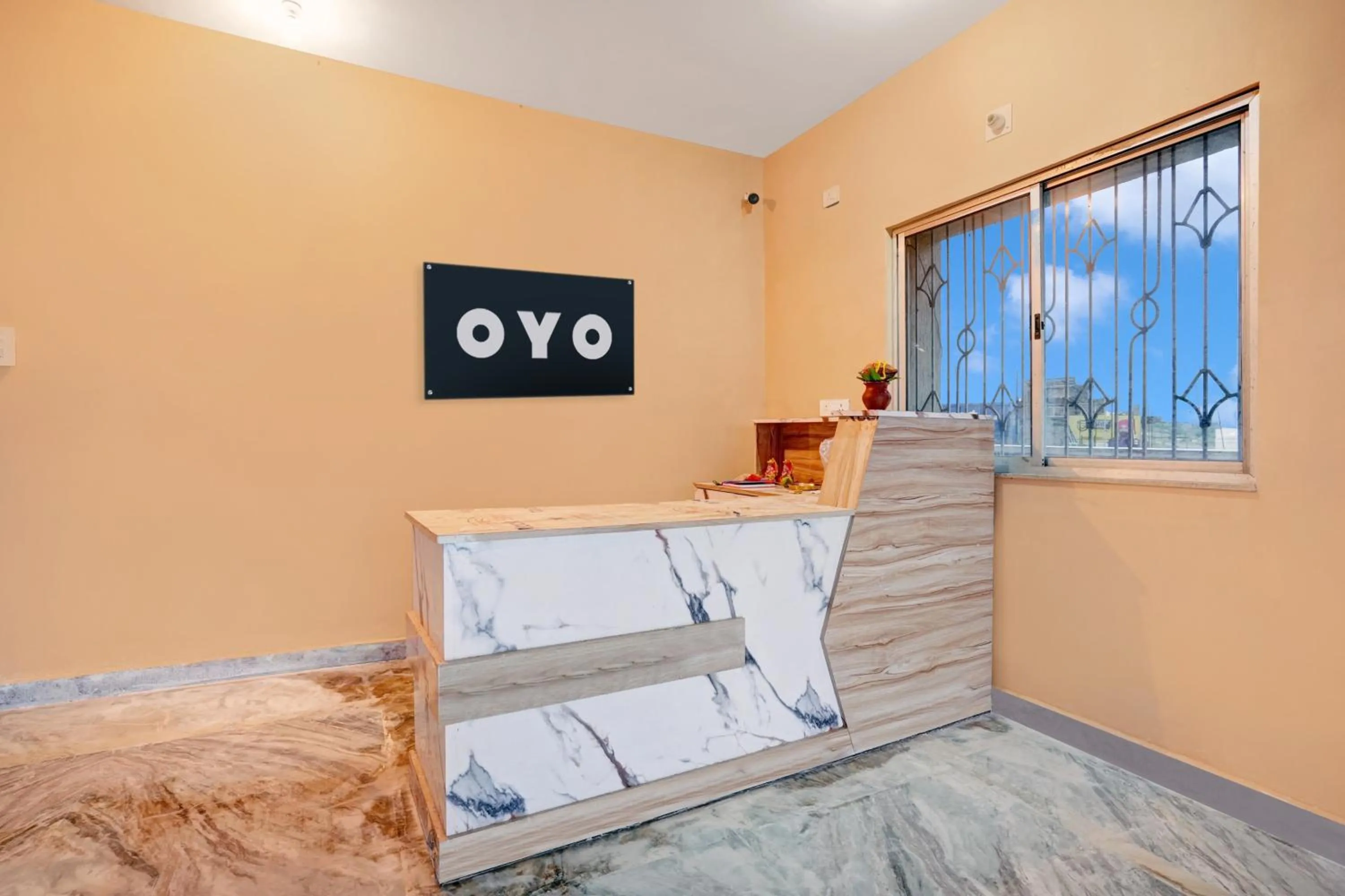 Lobby or reception, Bed in Hotel O Mayur Residency