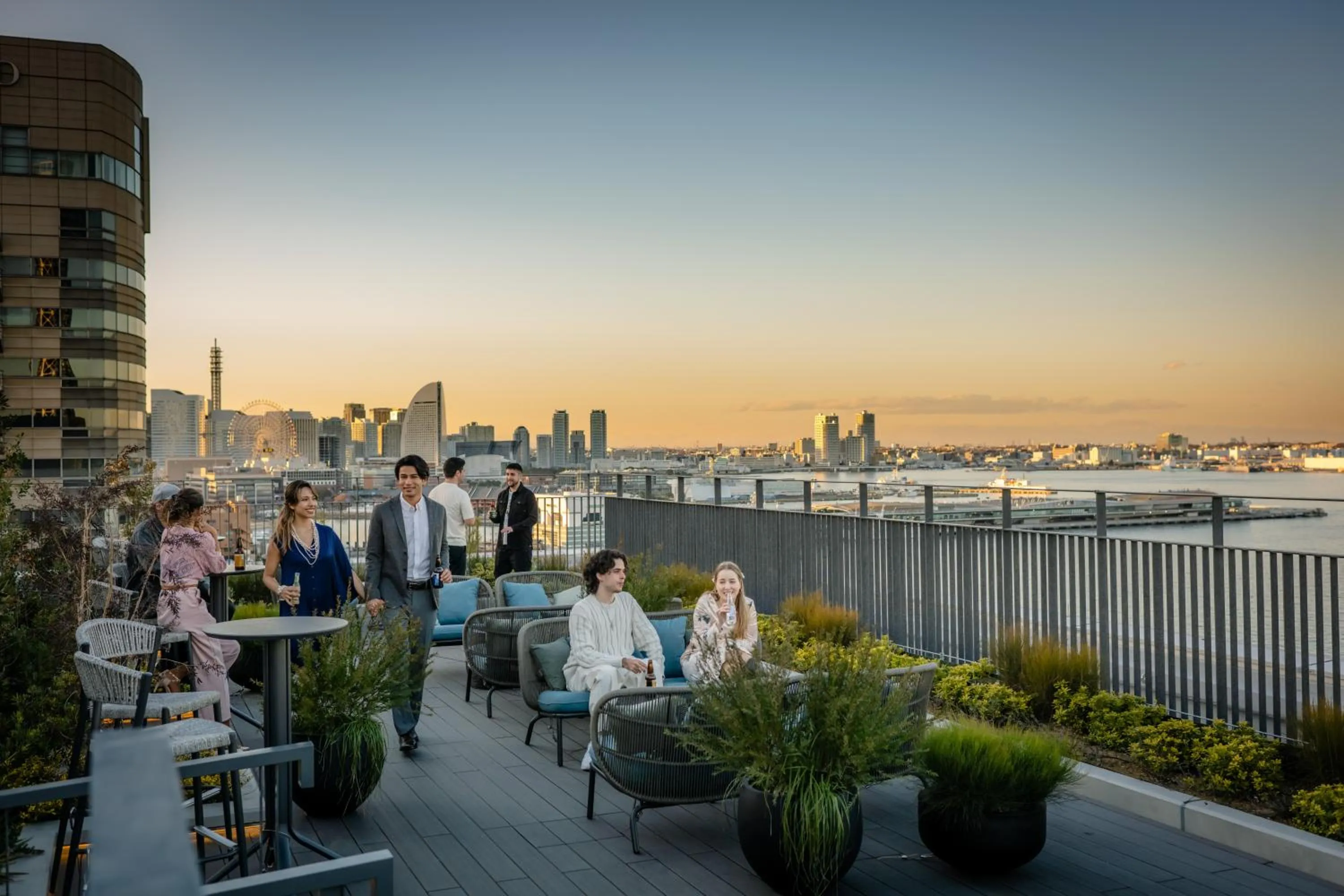 Balcony/Terrace in The Gate Hotel Yokohama by Hulic