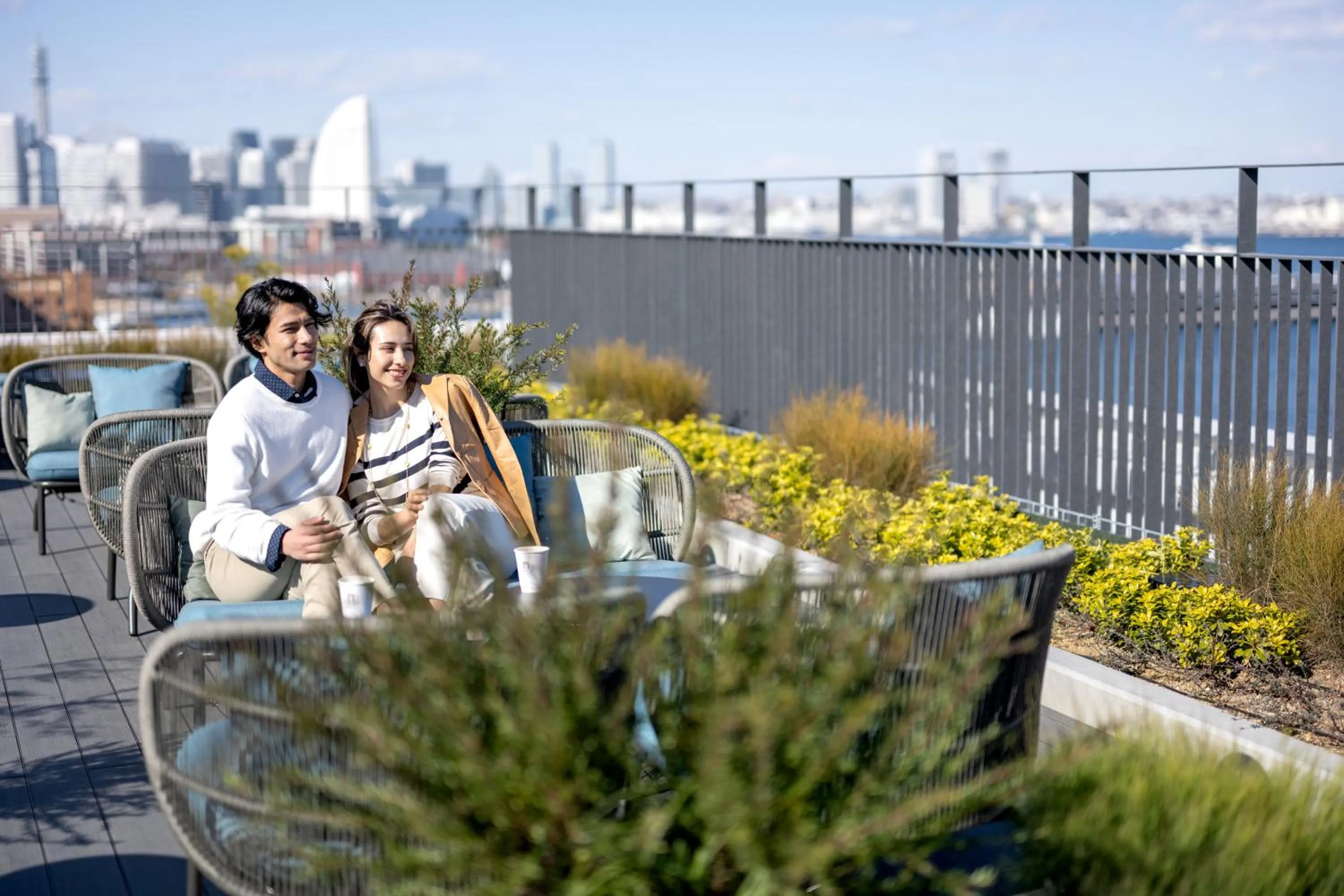 Balcony/Terrace in The Gate Hotel Yokohama by Hulic