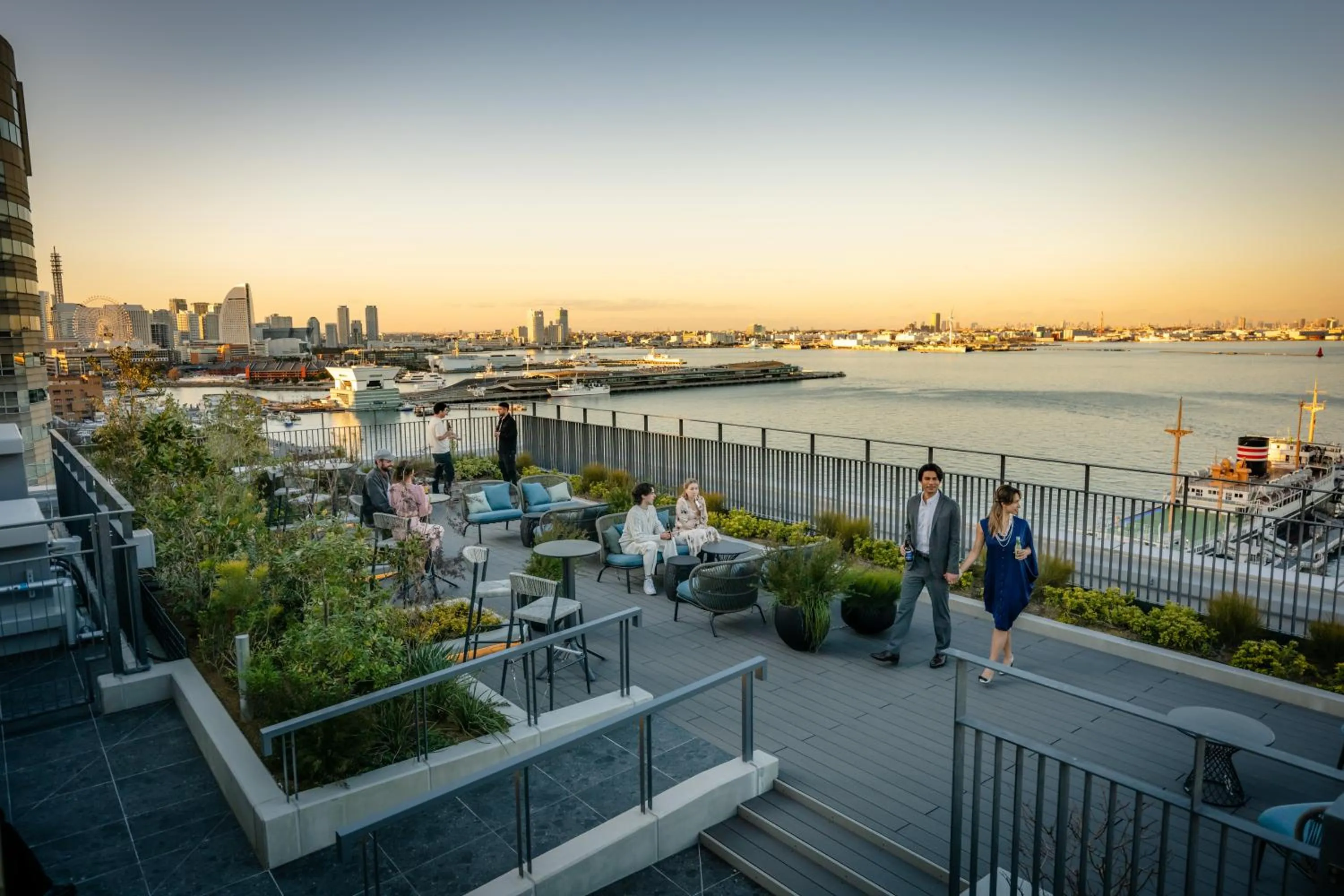 Balcony/Terrace in The Gate Hotel Yokohama by Hulic